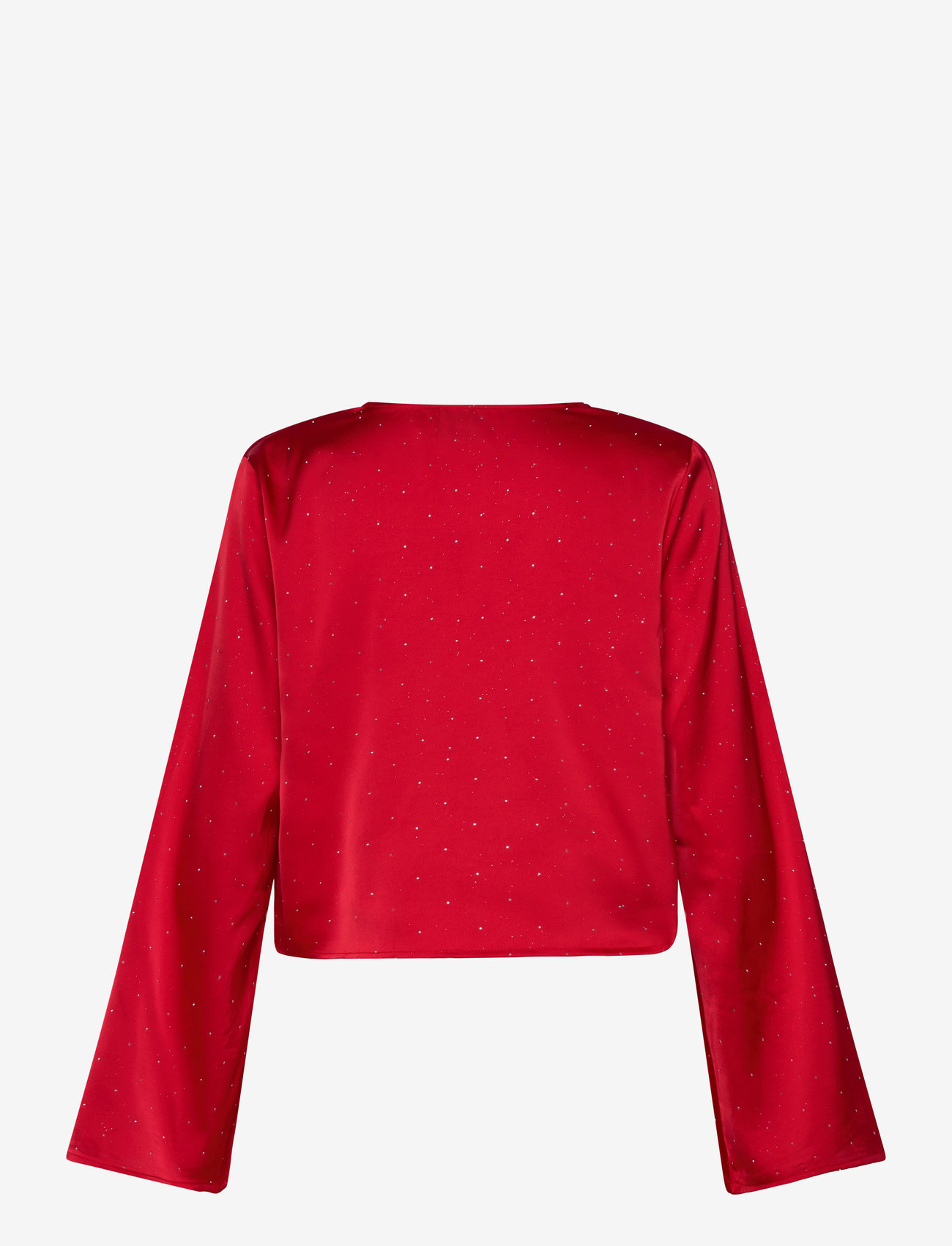 Noella - Serafinella Blouse - långärmade blusar - red - 2