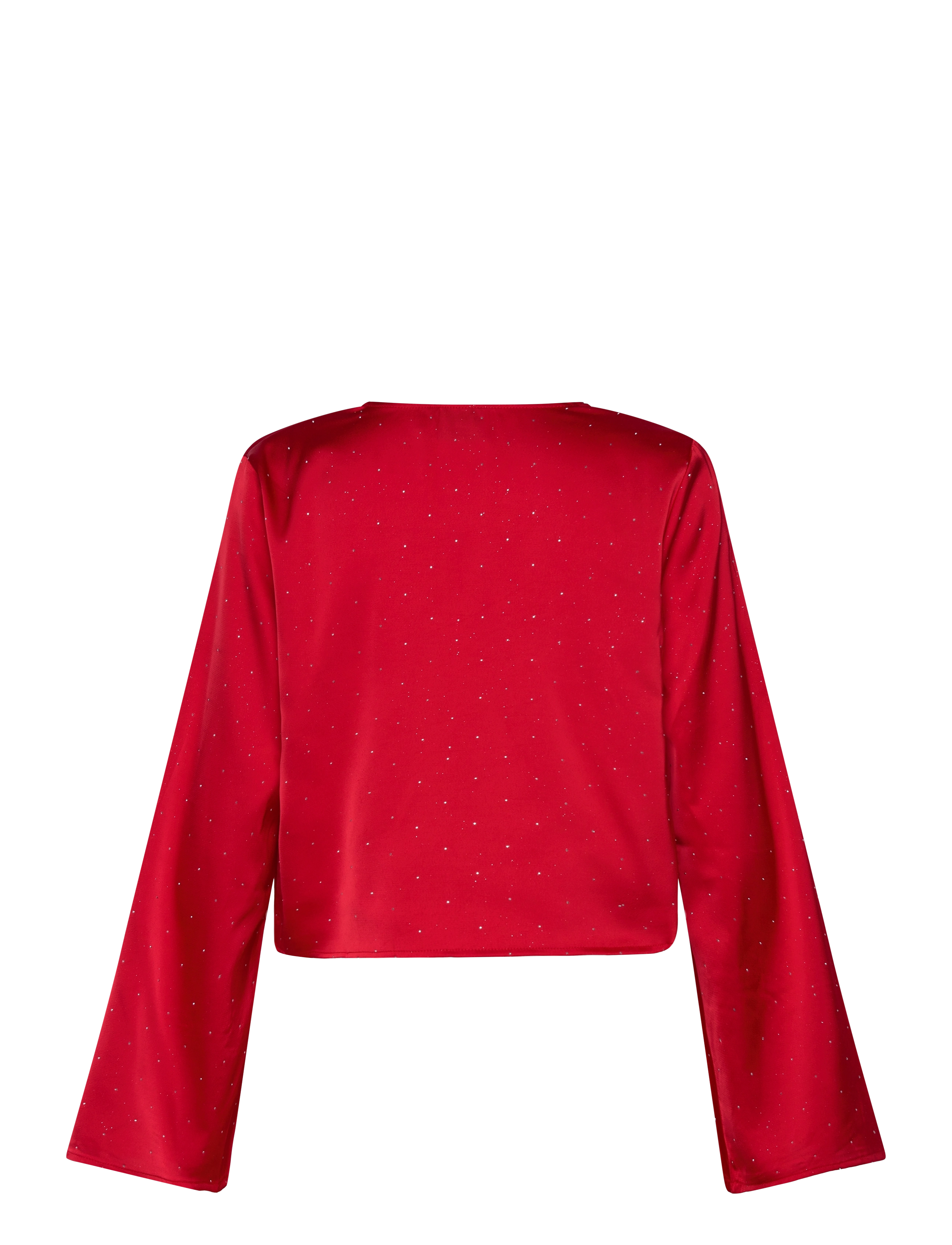 Noella - Serafinella Blouse - langärmlige blusen - red - 2