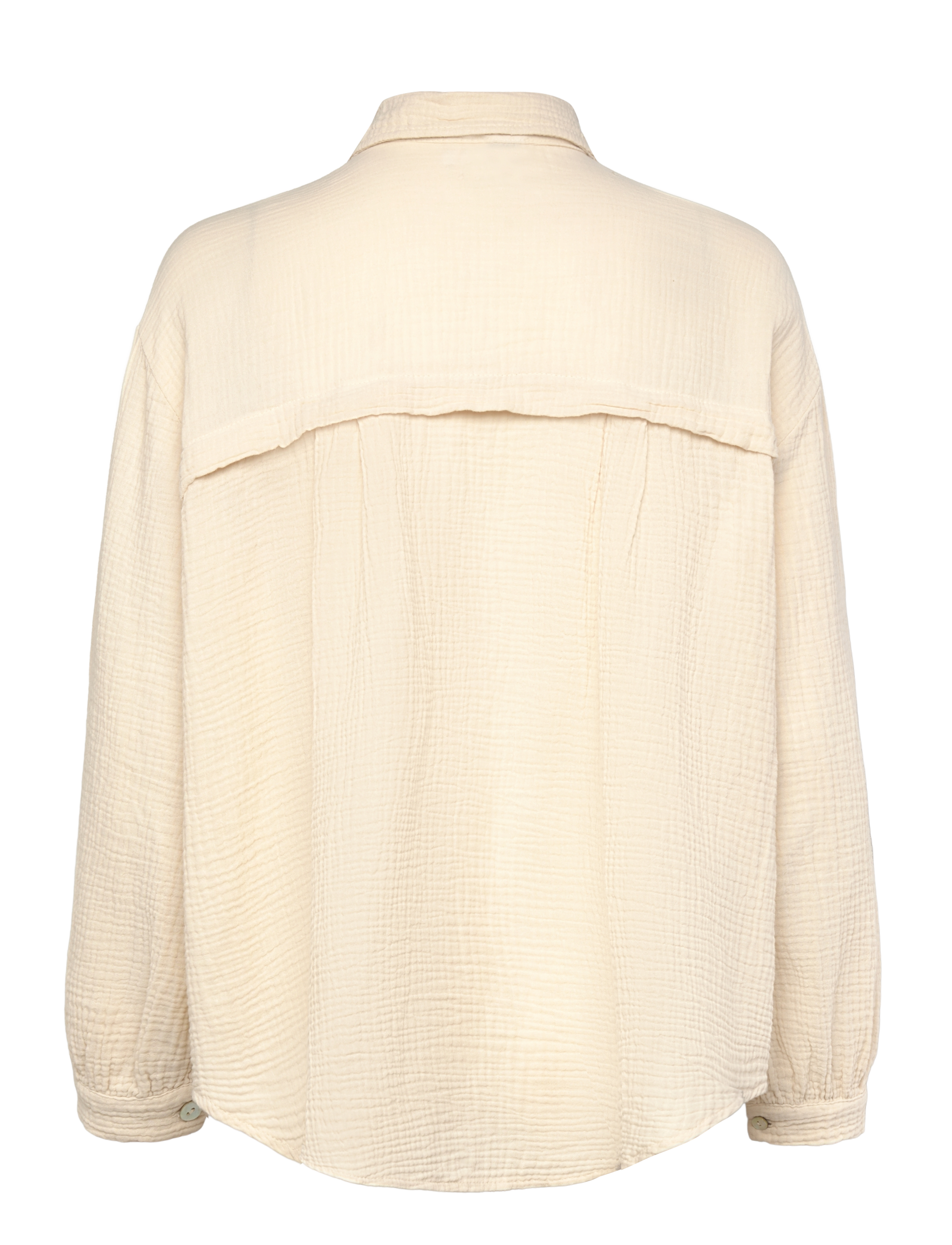 Noella - Suri Shirt - long-sleeved shirts - ivory - 1