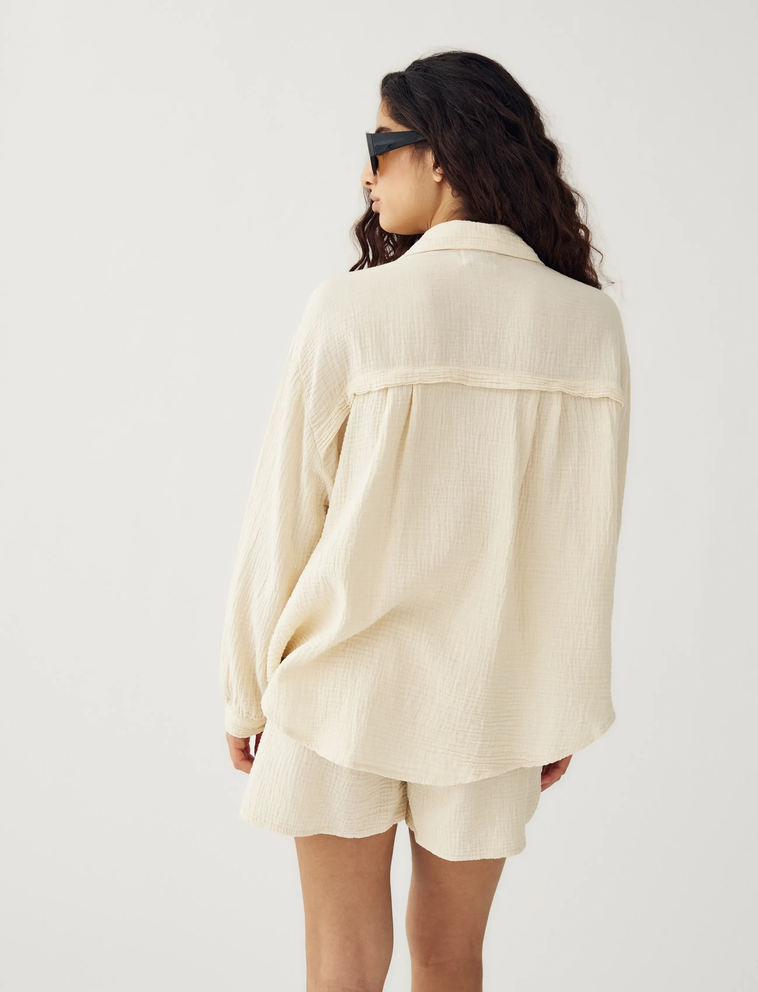 Noella - Suri Shorts - casual shorts - ivory - 3