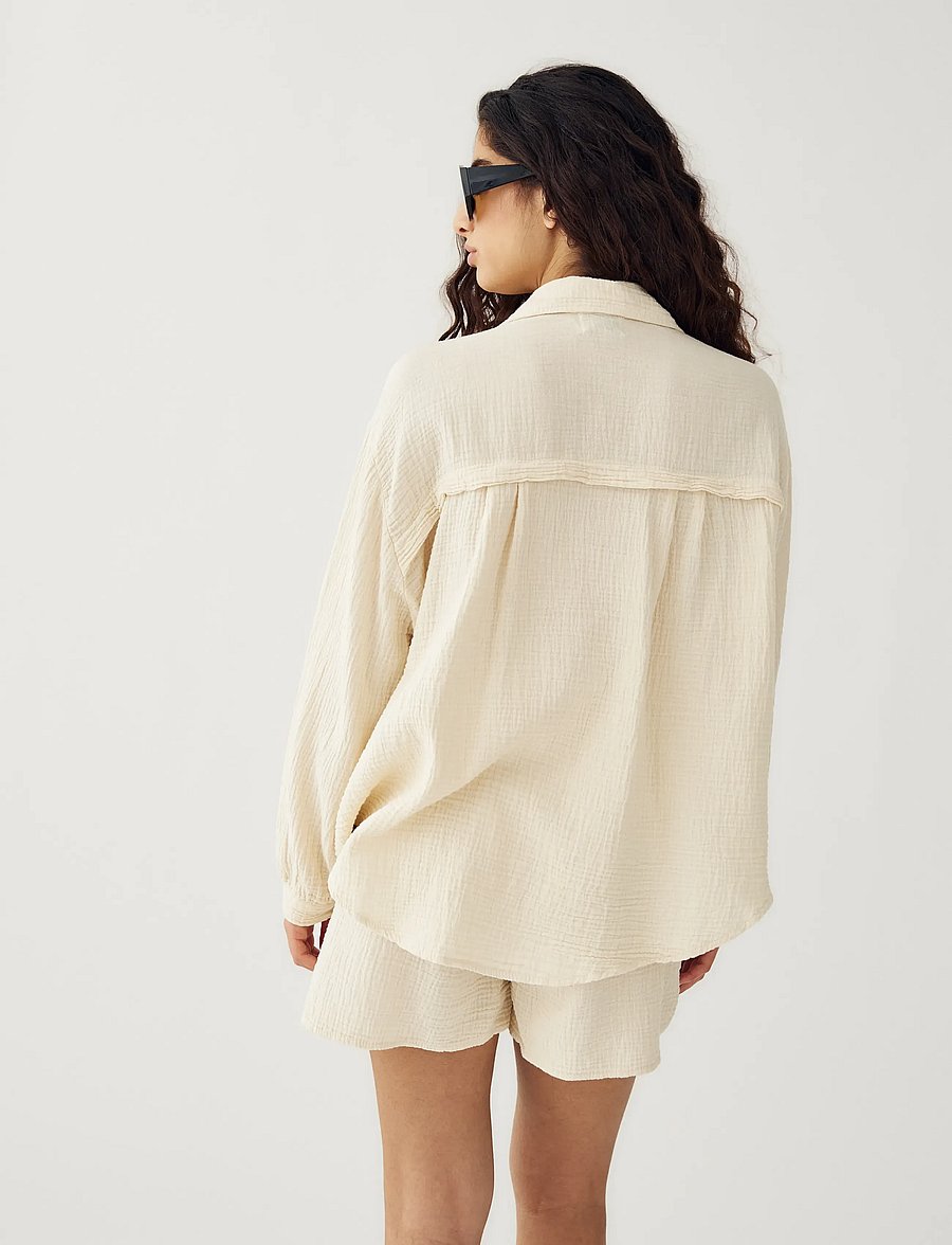 Noella - Suri Shorts - casual shorts - ivory - 3