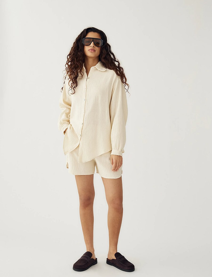 Noella - Suri Shorts - casual shorts - ivory - 5