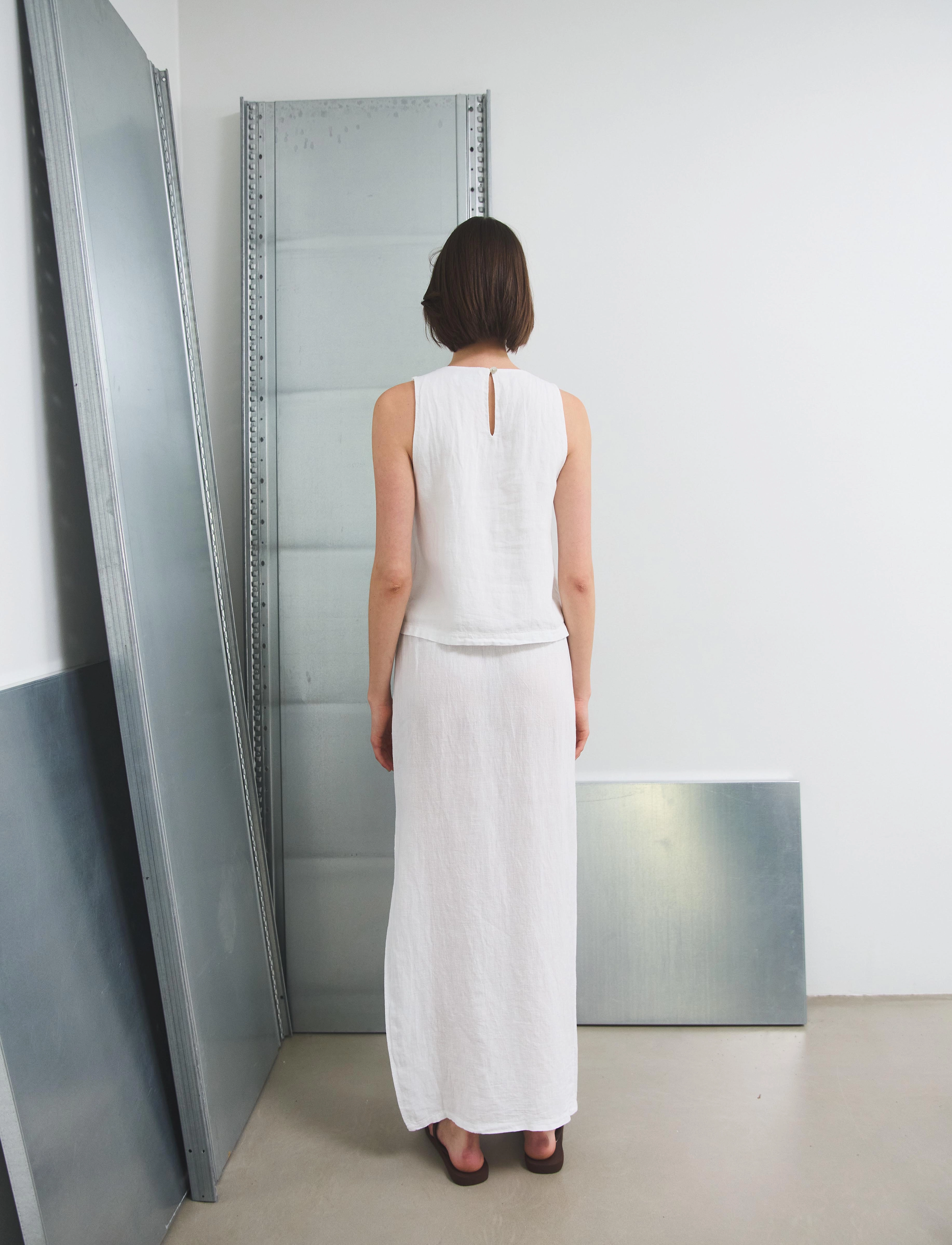 Noella - Samira Skirt - maxi röcke - white - 4
