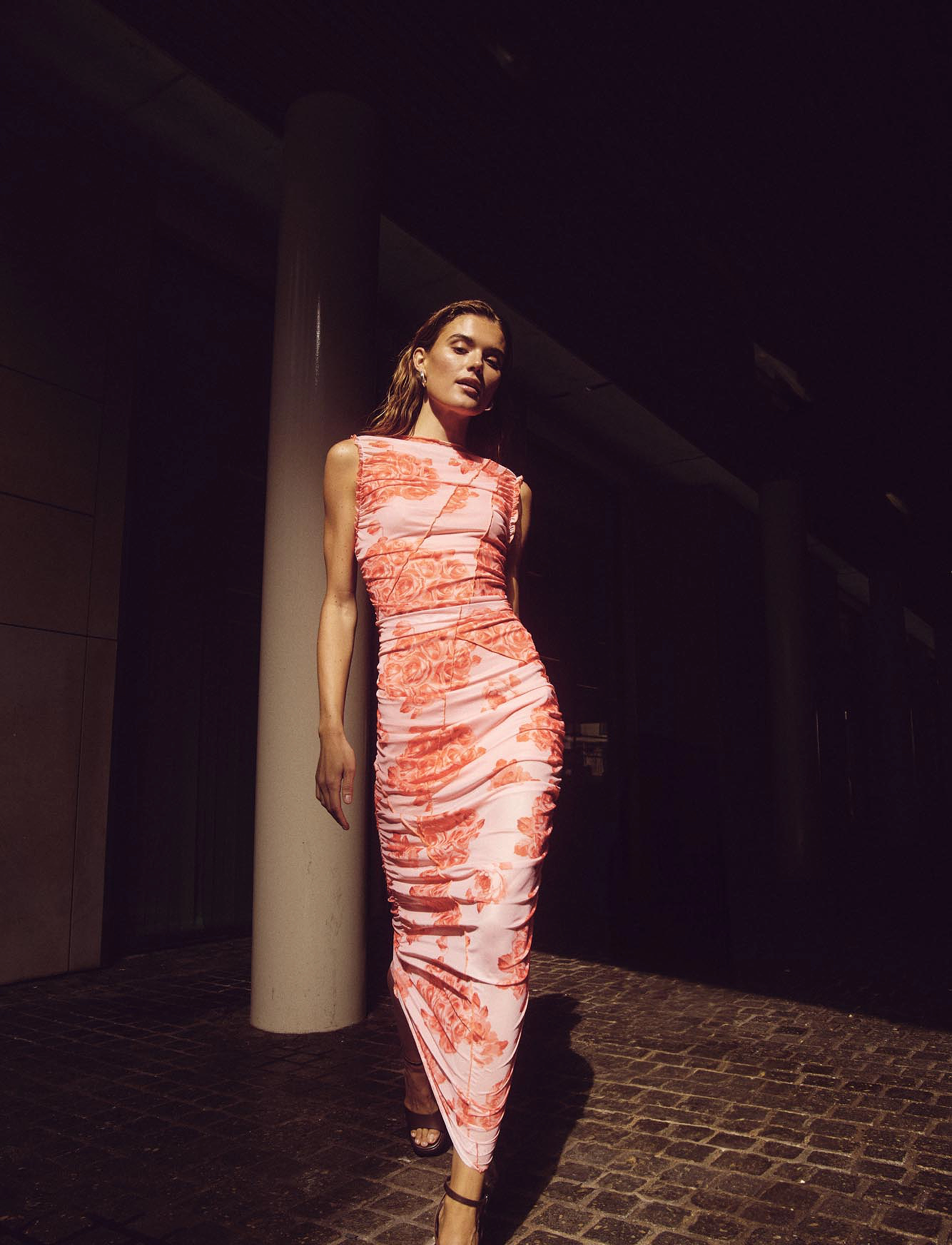 Noella Sutton Dress, XL, Dresses, Rosa - Maxi Frauen
