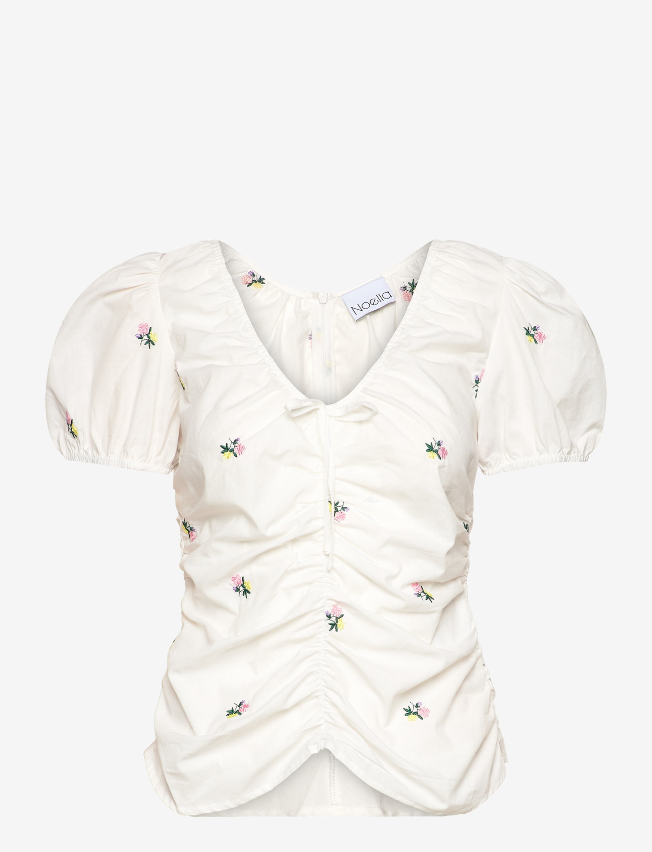 Noella - Samantha Blouse - white embroidery - 0