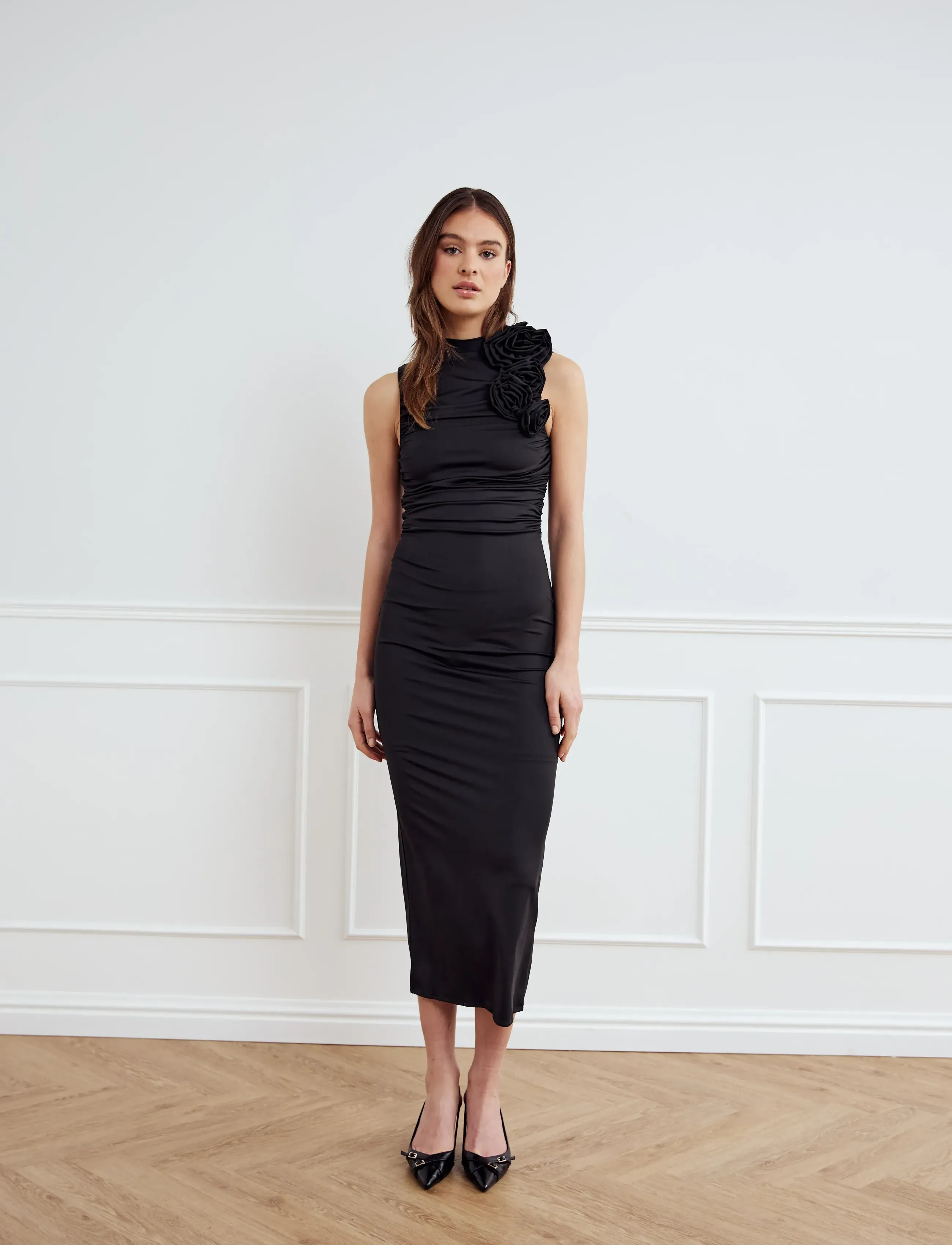 Noella Liba Dress, S, Black, Kjoler > Maxikjole, Dame