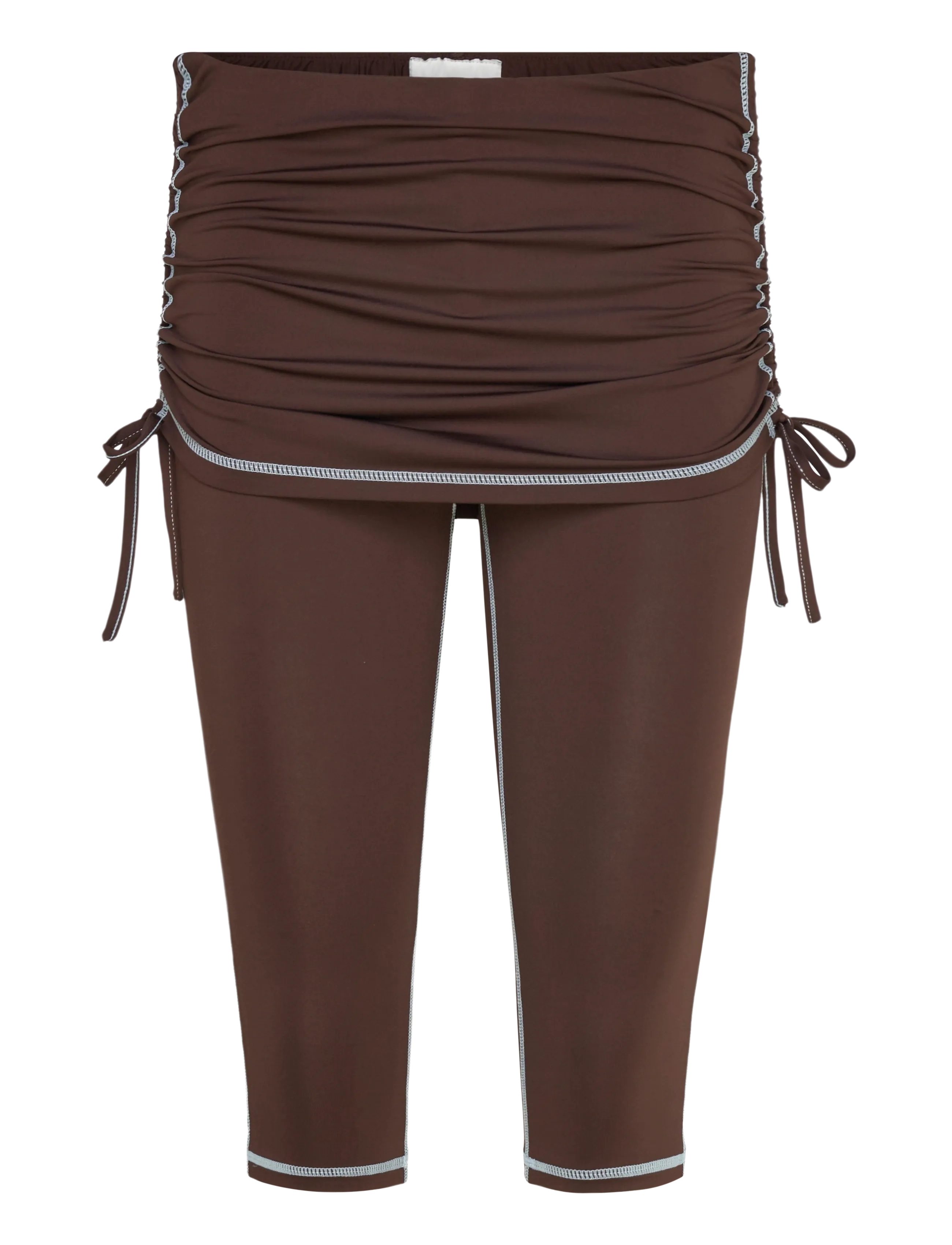 Noella N-Lorena MW Capris - Caprihose - CHOCOLATE / brown