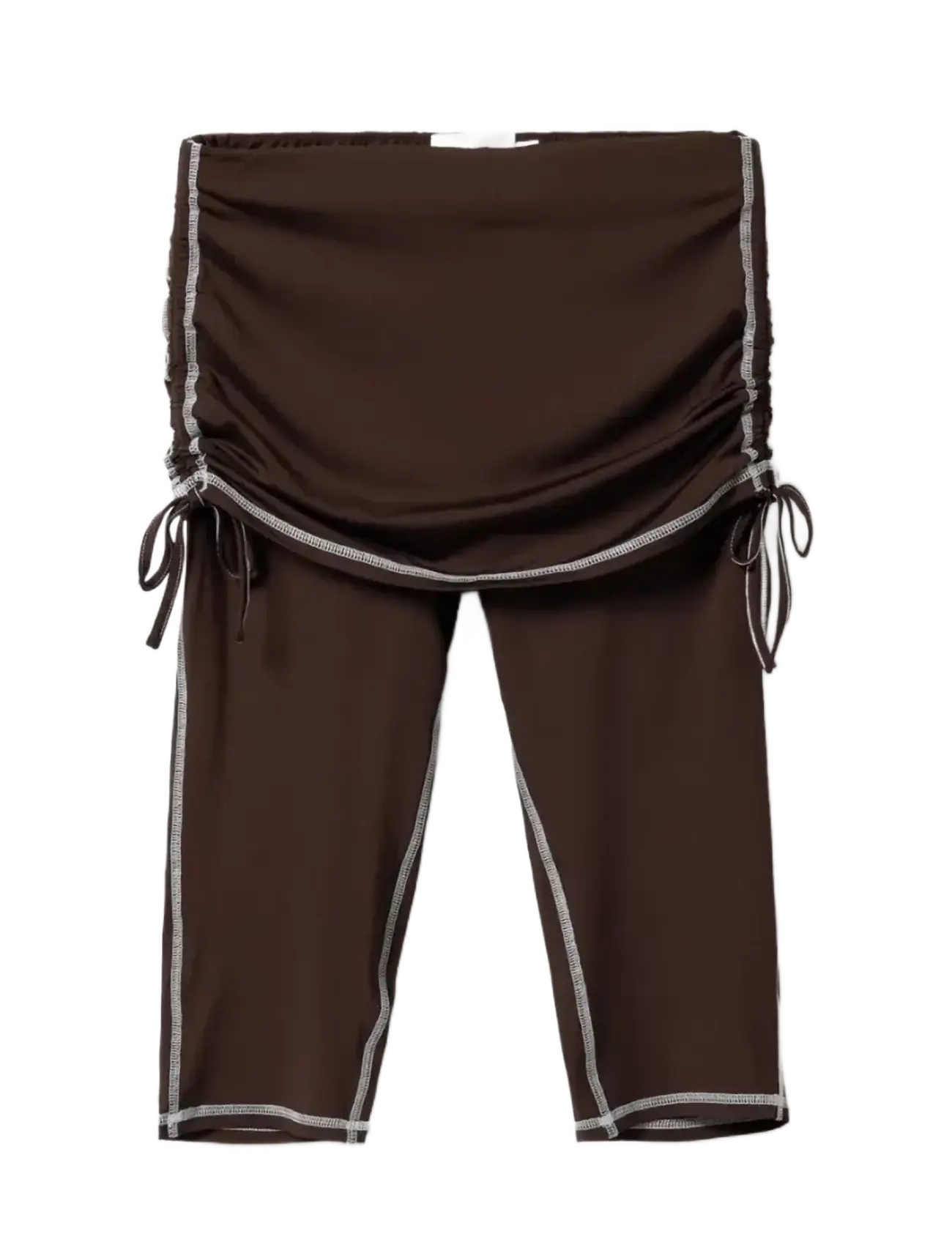 Noella N-Lorena MW Capris - Caprihose - CHOCOLATE / brown