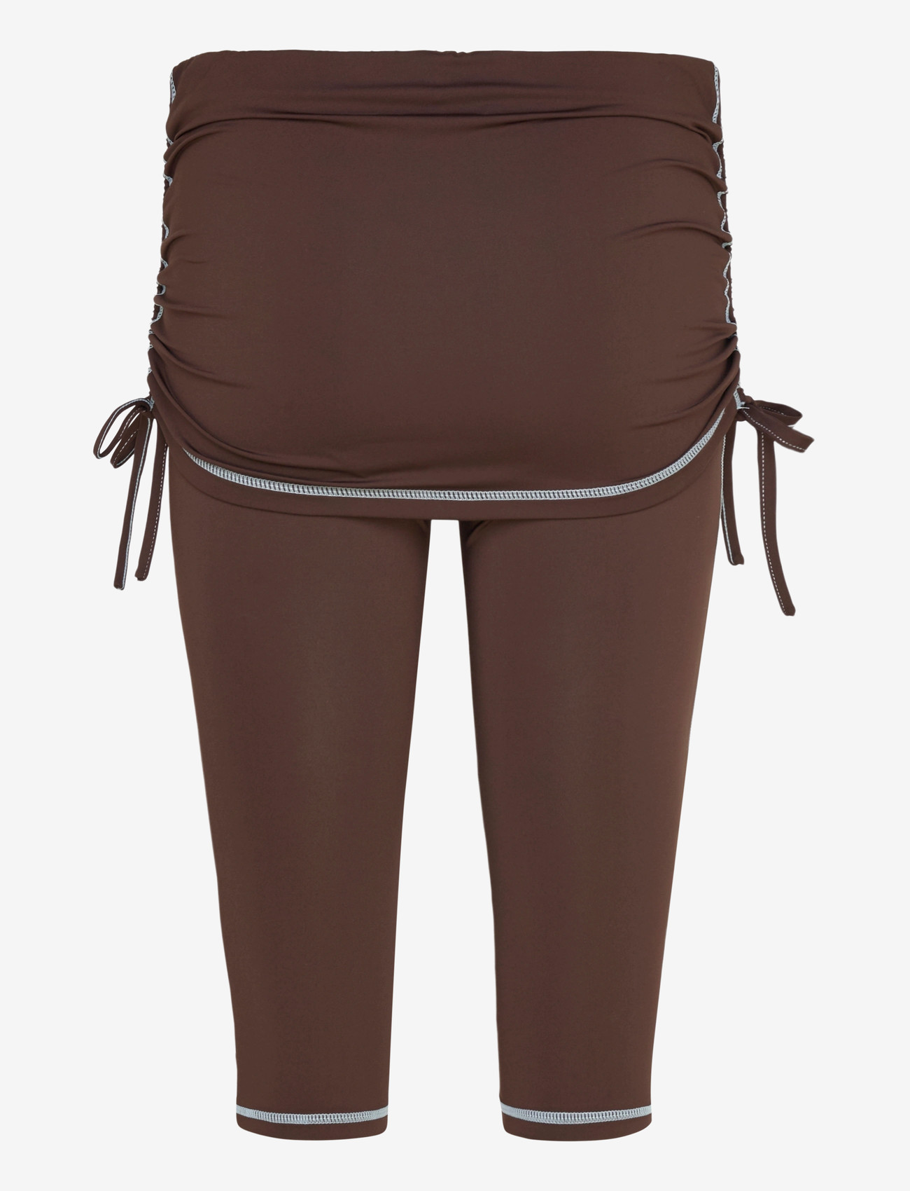 Noella - N-Lorena MW Capris - capri bukser - chocolate - 1
