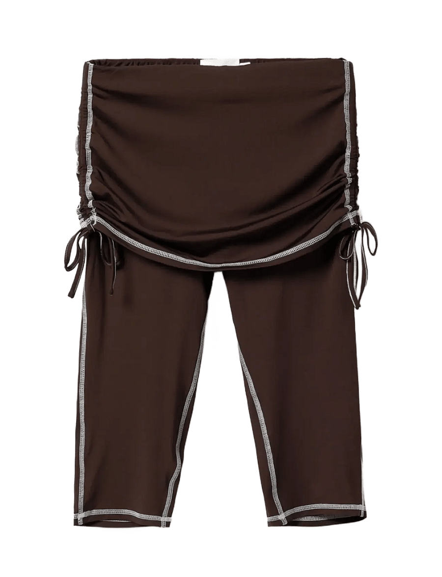 Noella - N-Lorena MW Capris - caprihose - chocolate - 2