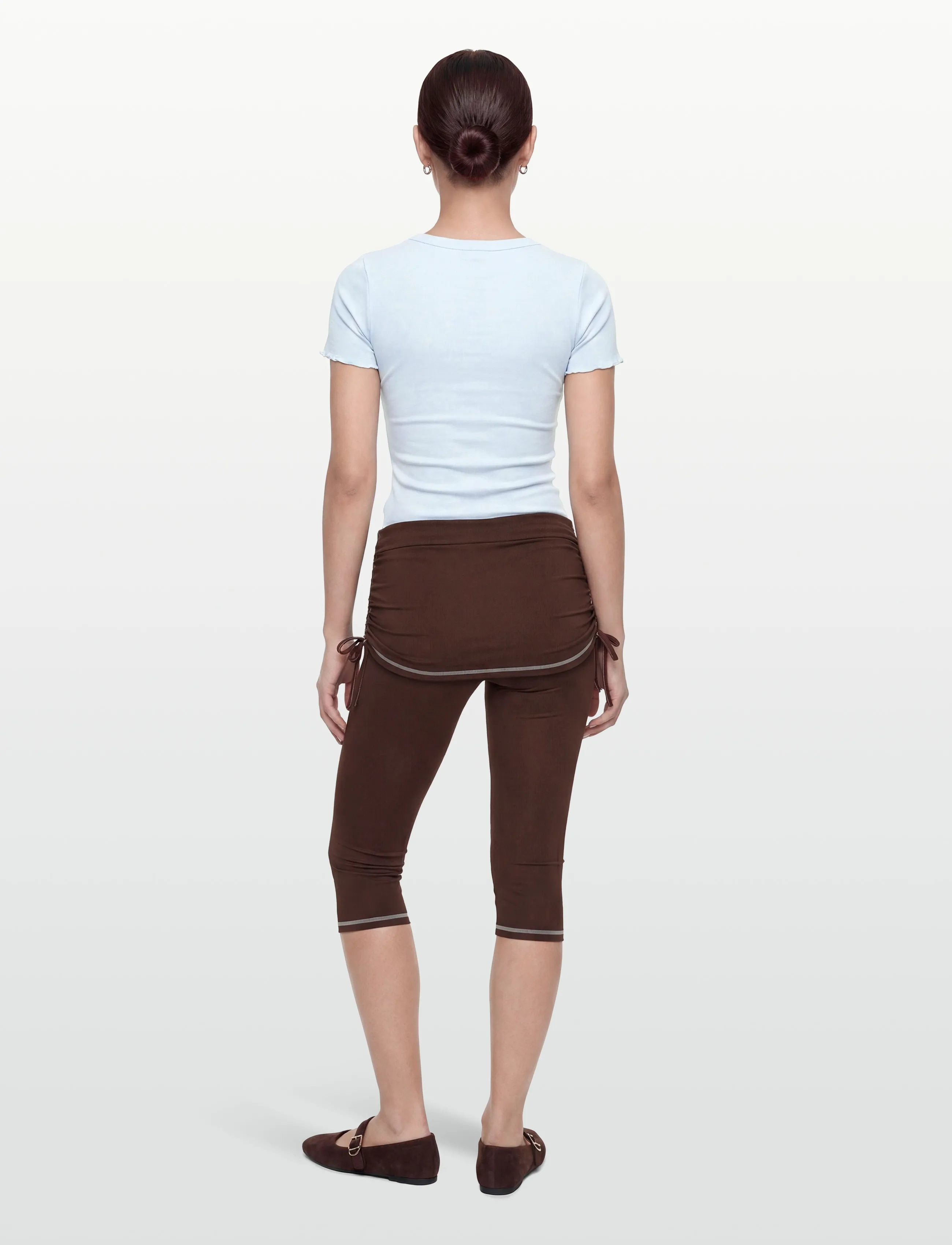 Noella - N-Lorena MW Capris - madalaimad hinnad - chocolate - 4
