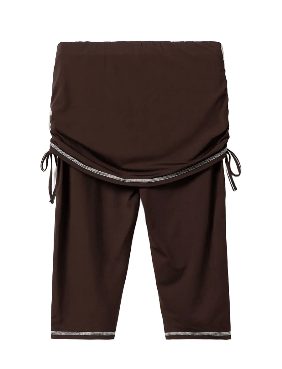 Noella - N-Lorena MW Capris - caprihose - chocolate - 3