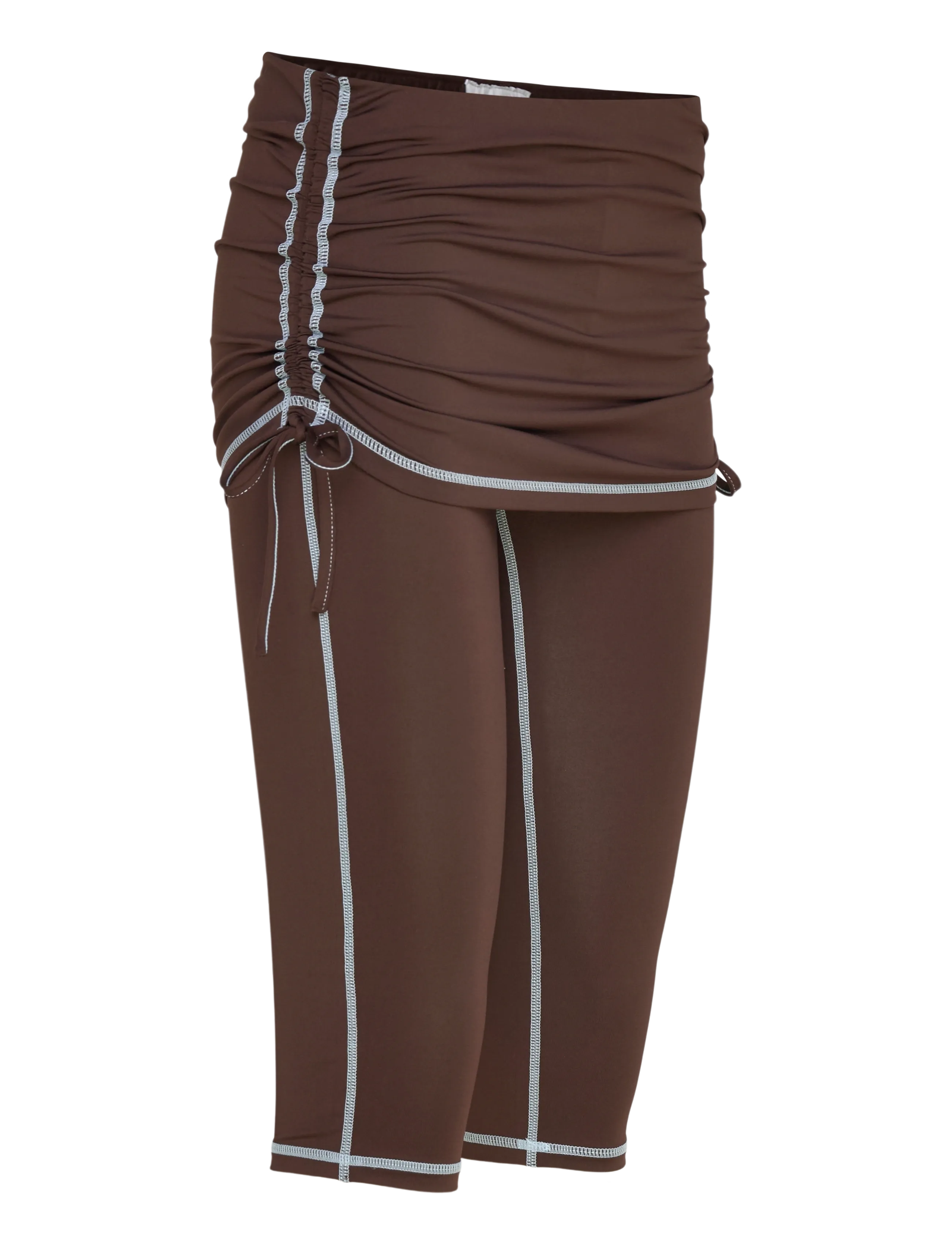 Noella - N-Lorena MW Capris - pantalons capri - chocolate - 3