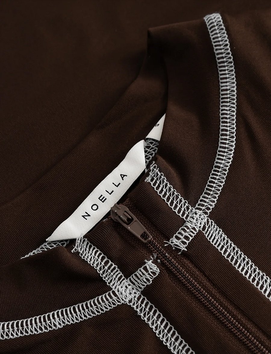Noella - N-Karishenna Top - Ärmellose tops - chocolate - 5