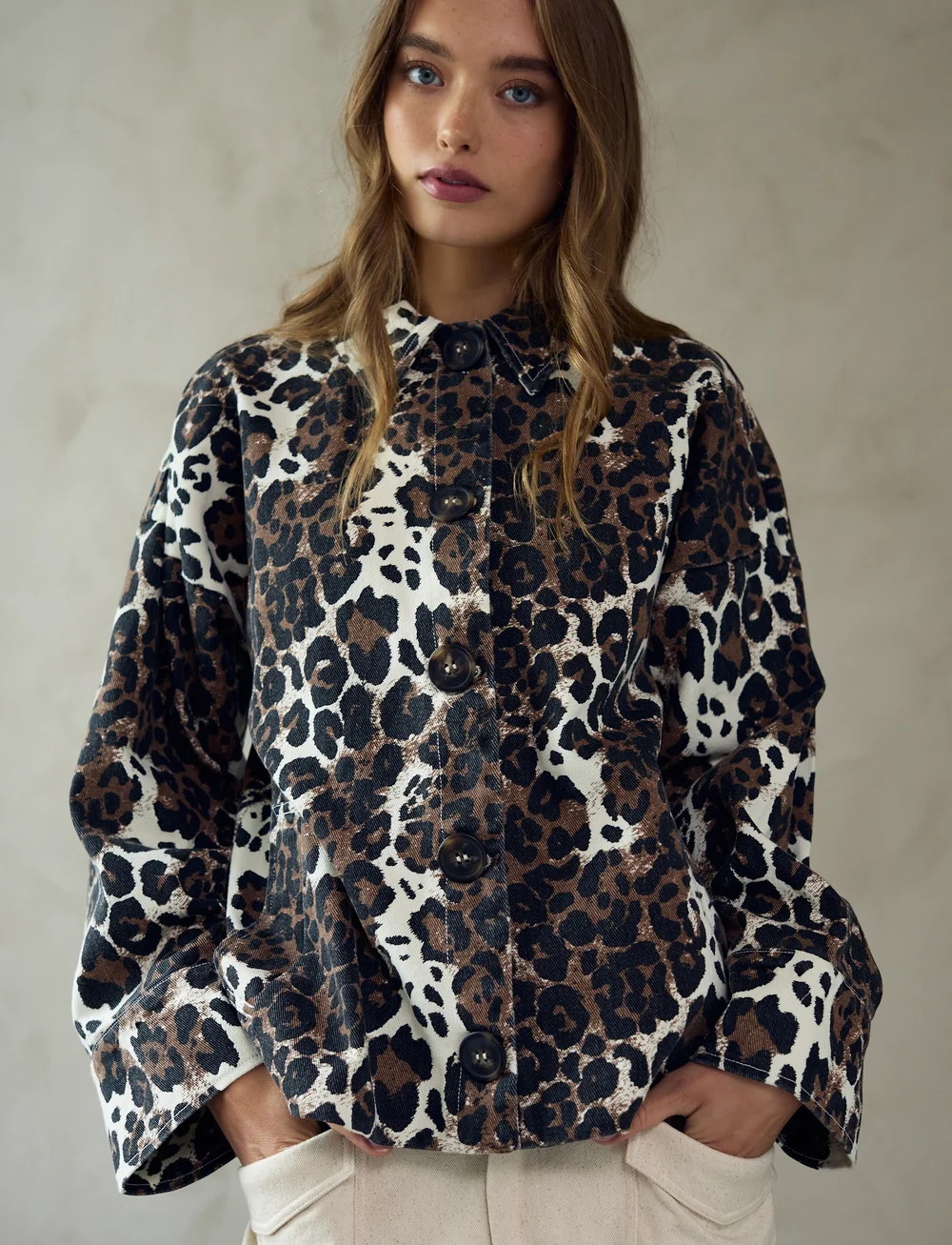 Noella - Kaisanna Jacket - herbstjacken - taleah print - 0