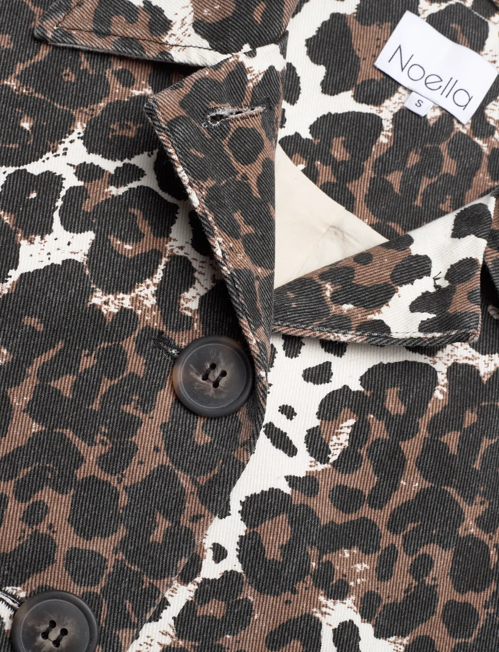 Noella - Kaisanna Jacket - herbstjacken - taleah print - 4