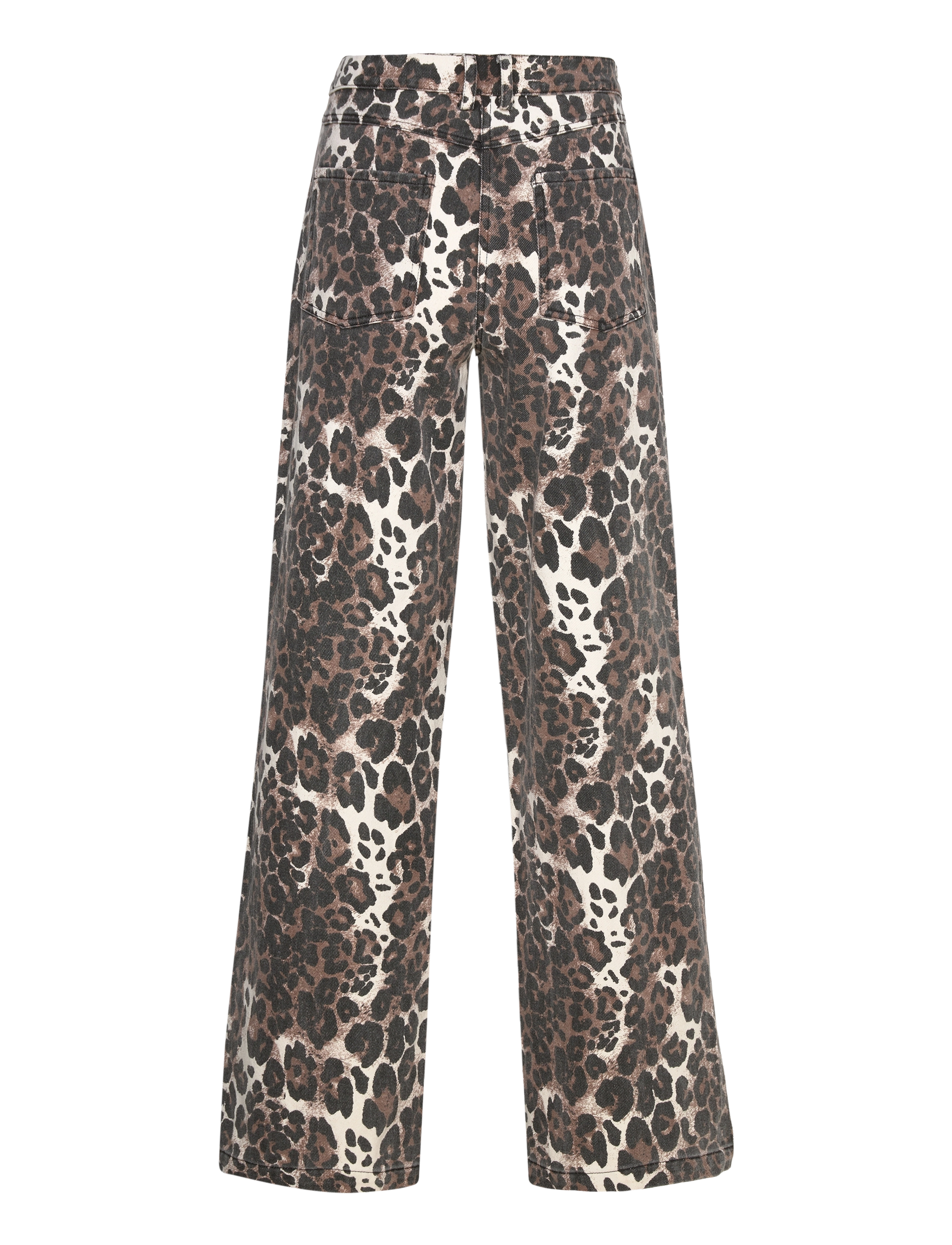 Noella - Stormy Jeans - jeans met wijde pijpen - taleah print - 2