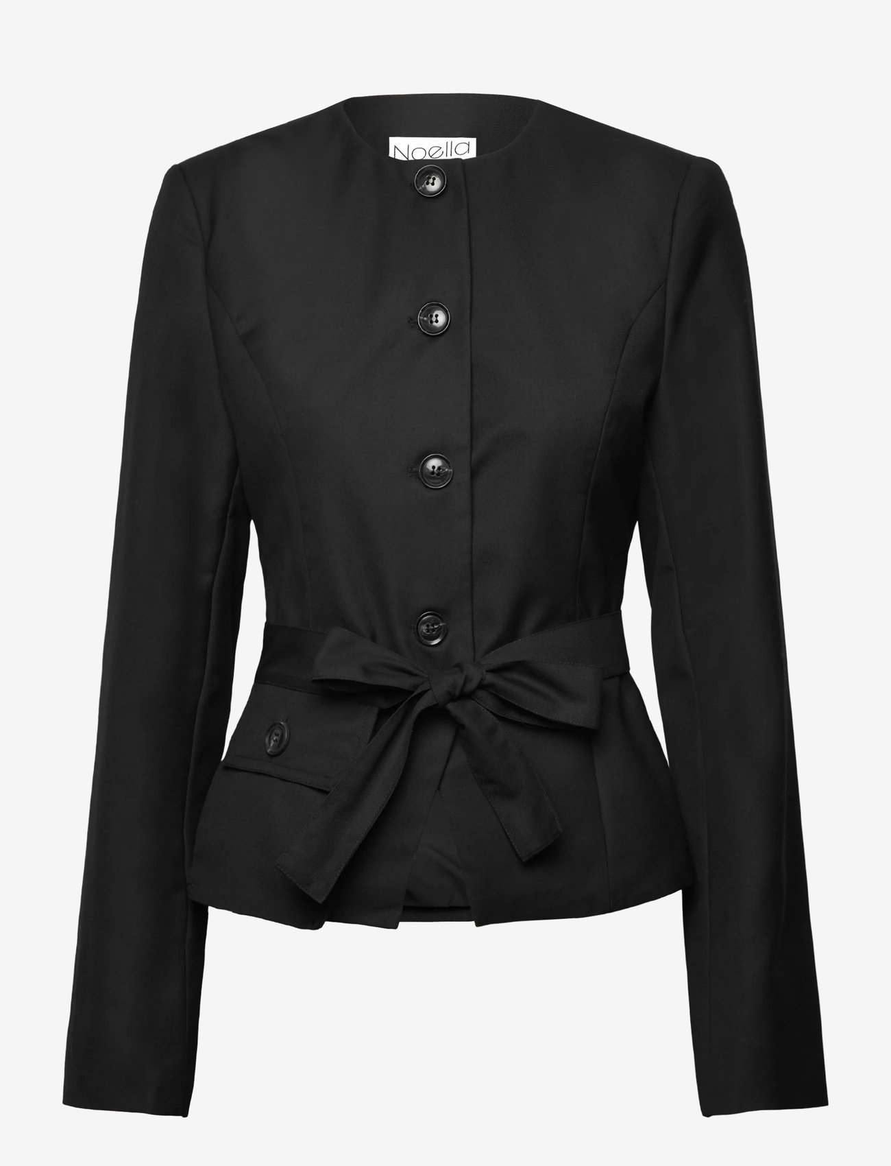 Noella - Kasaundra LS Blazer - blazere med bælte - black - 1