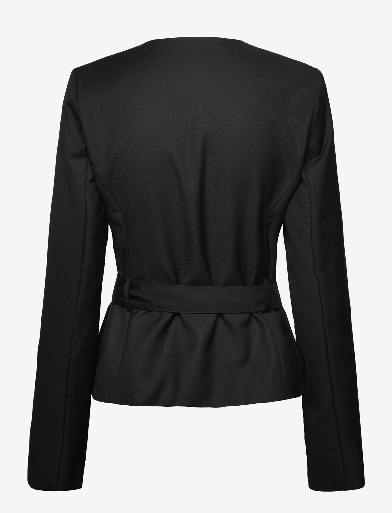 Noella - Kasaundra LS Blazer - blazere med bælte - black - 2