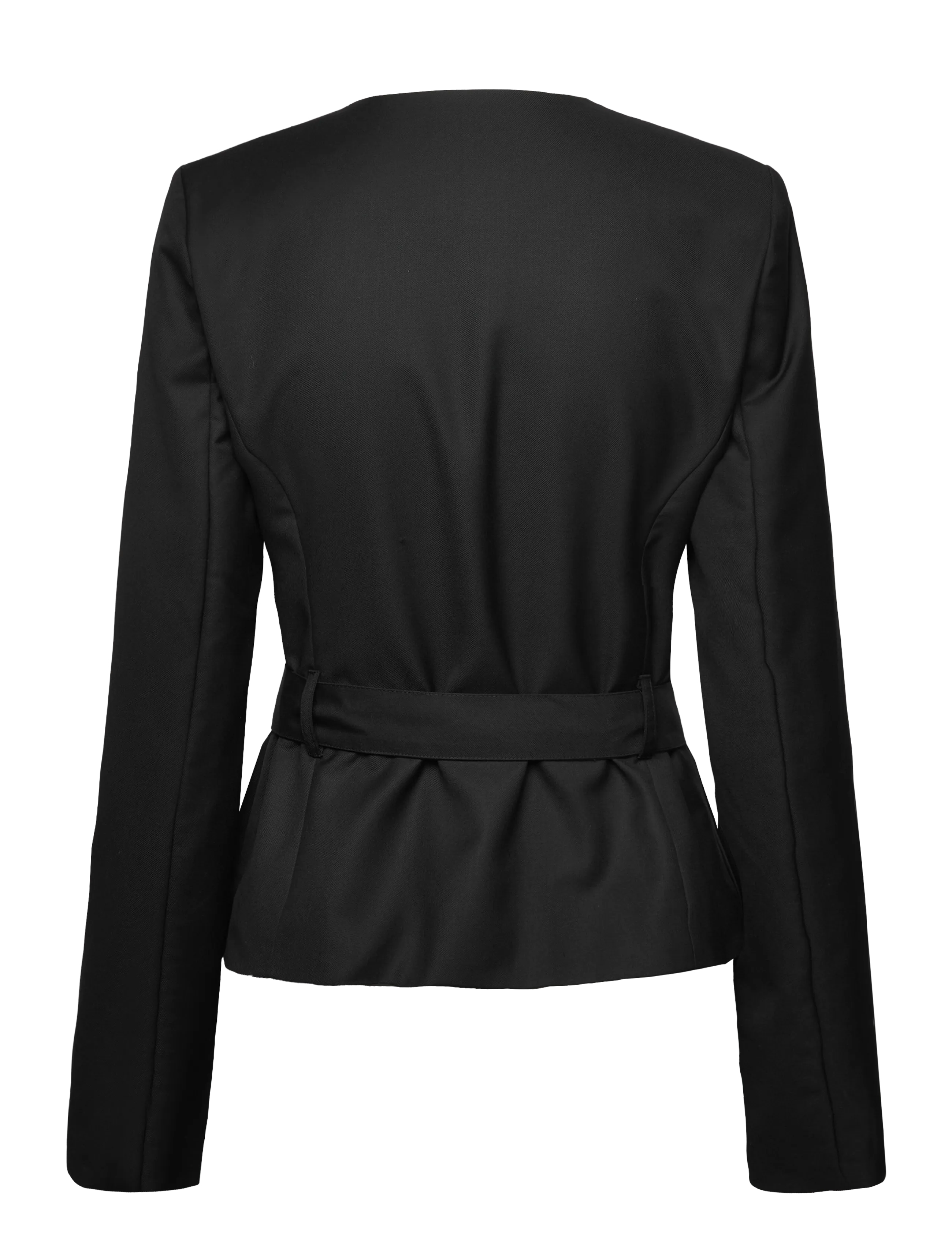 Noella - Kasaundra LS Blazer - vööga pintsakud - black - 2