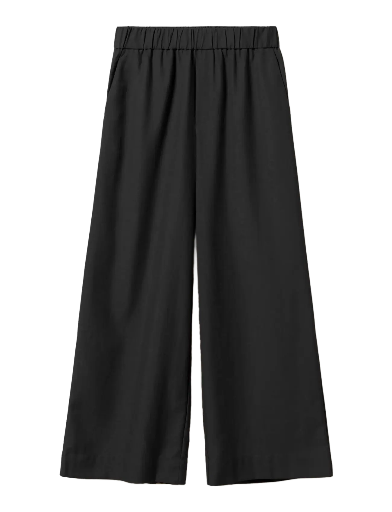 Noella - Kameron Pants - hosen mit weitem bein - black - 1