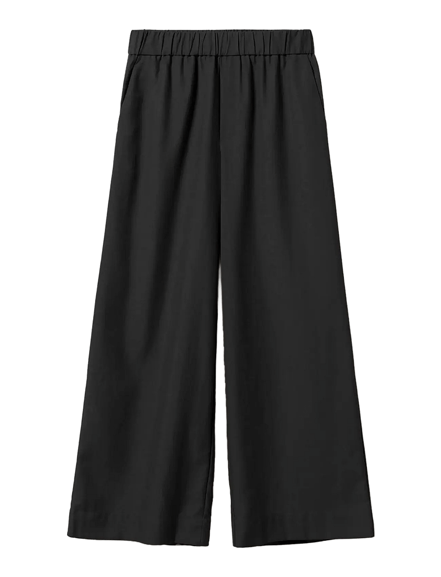 Noella - Kameron Pants - wijde broeken - black - 1
