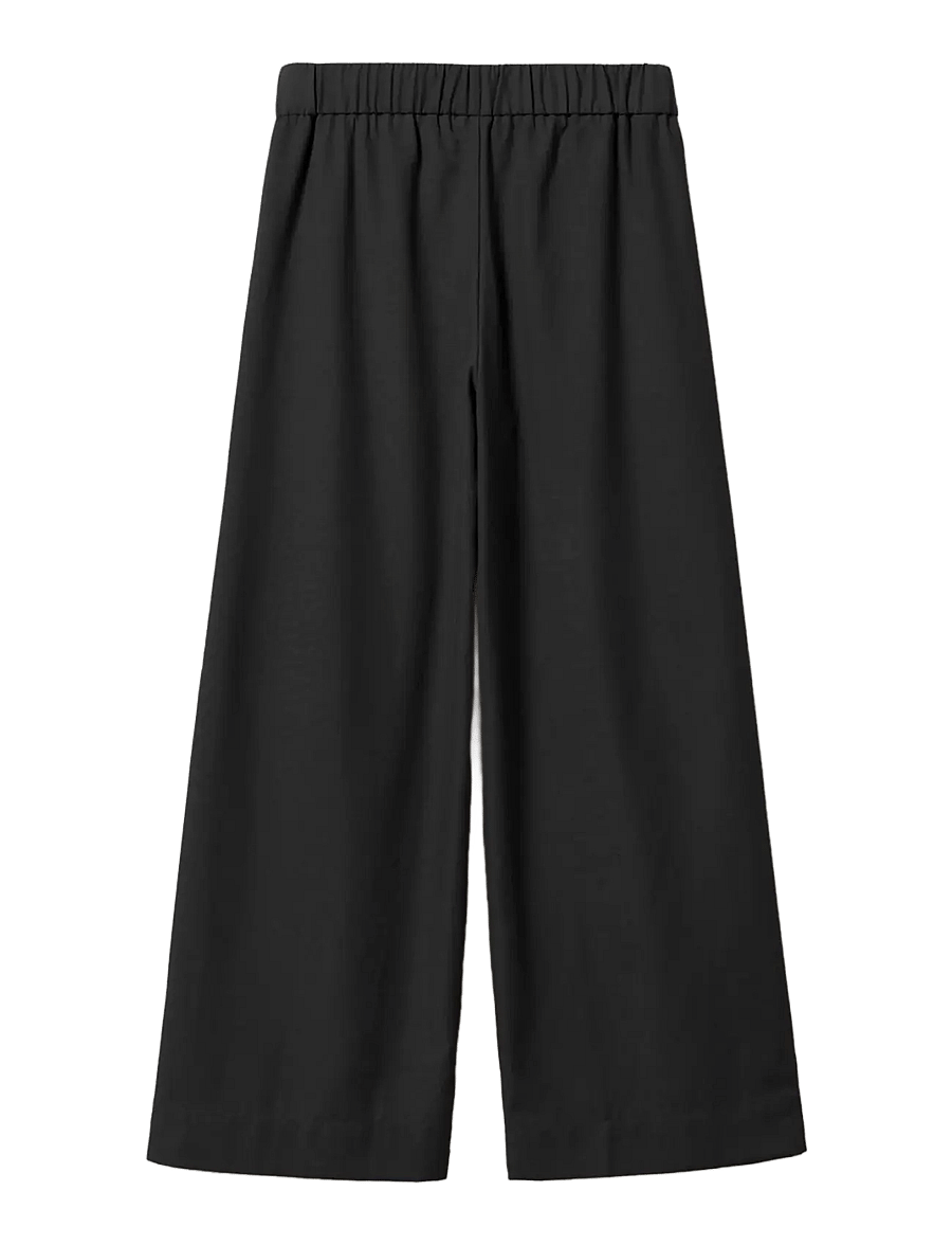 Noella - Kameron Pants - wijde broeken - black - 2