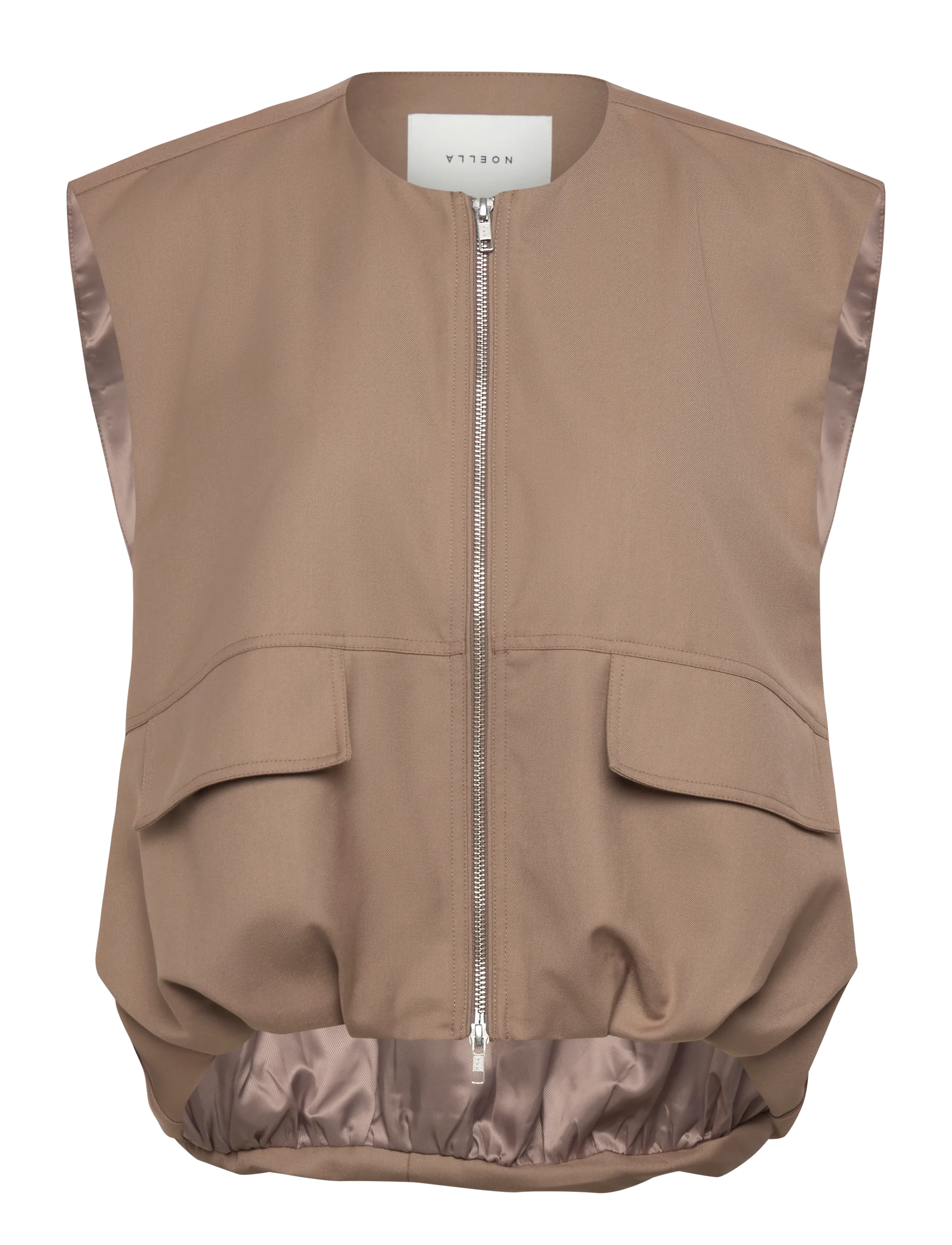 Noella N-Melany Vest - Blazers - TIMBER BROWN / brown