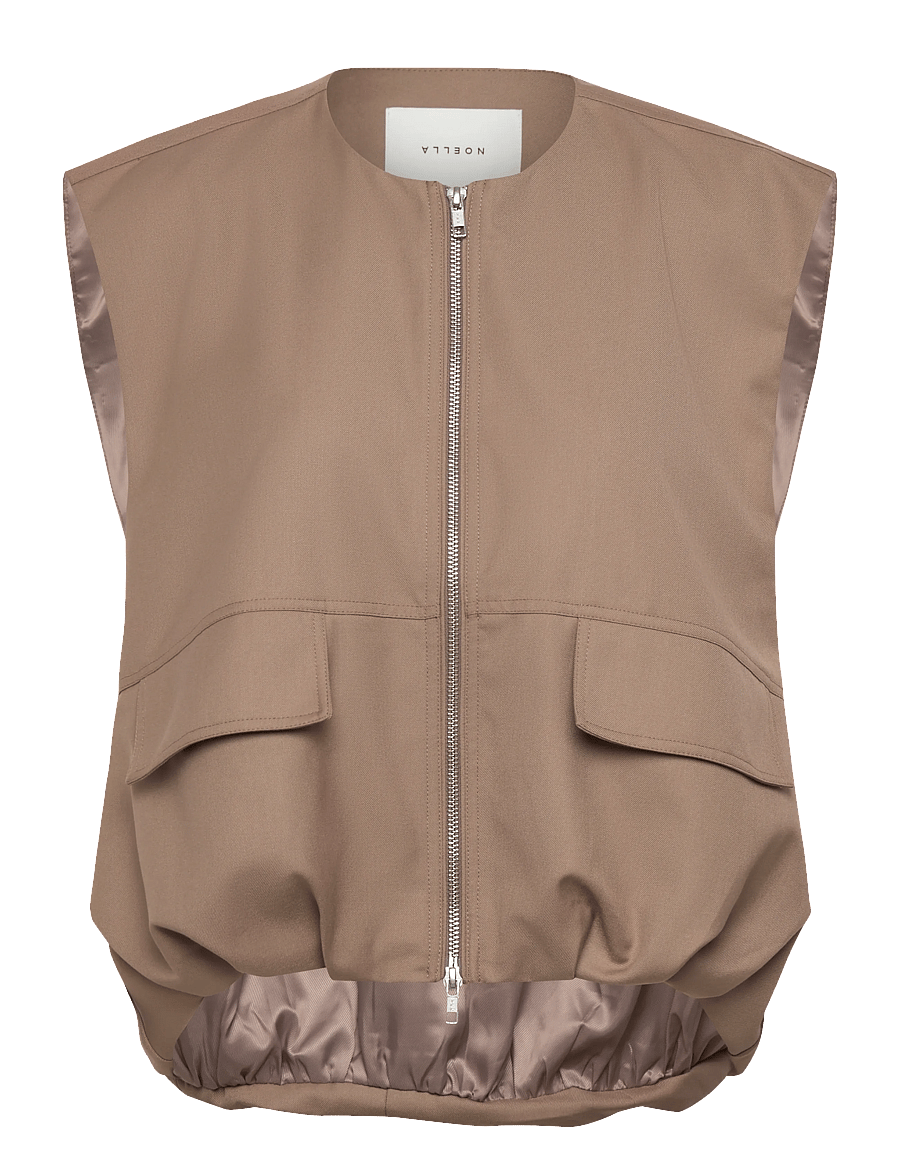 Noella - N-Melany Vest - Ülikonna vestid - timber brown - 1