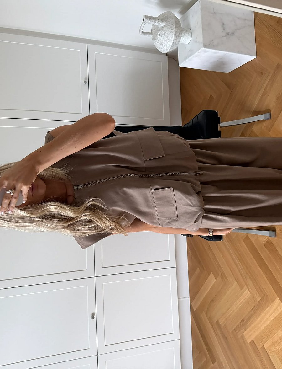Noella - N-Melany Vest - Ülikonna vestid - timber brown - 4