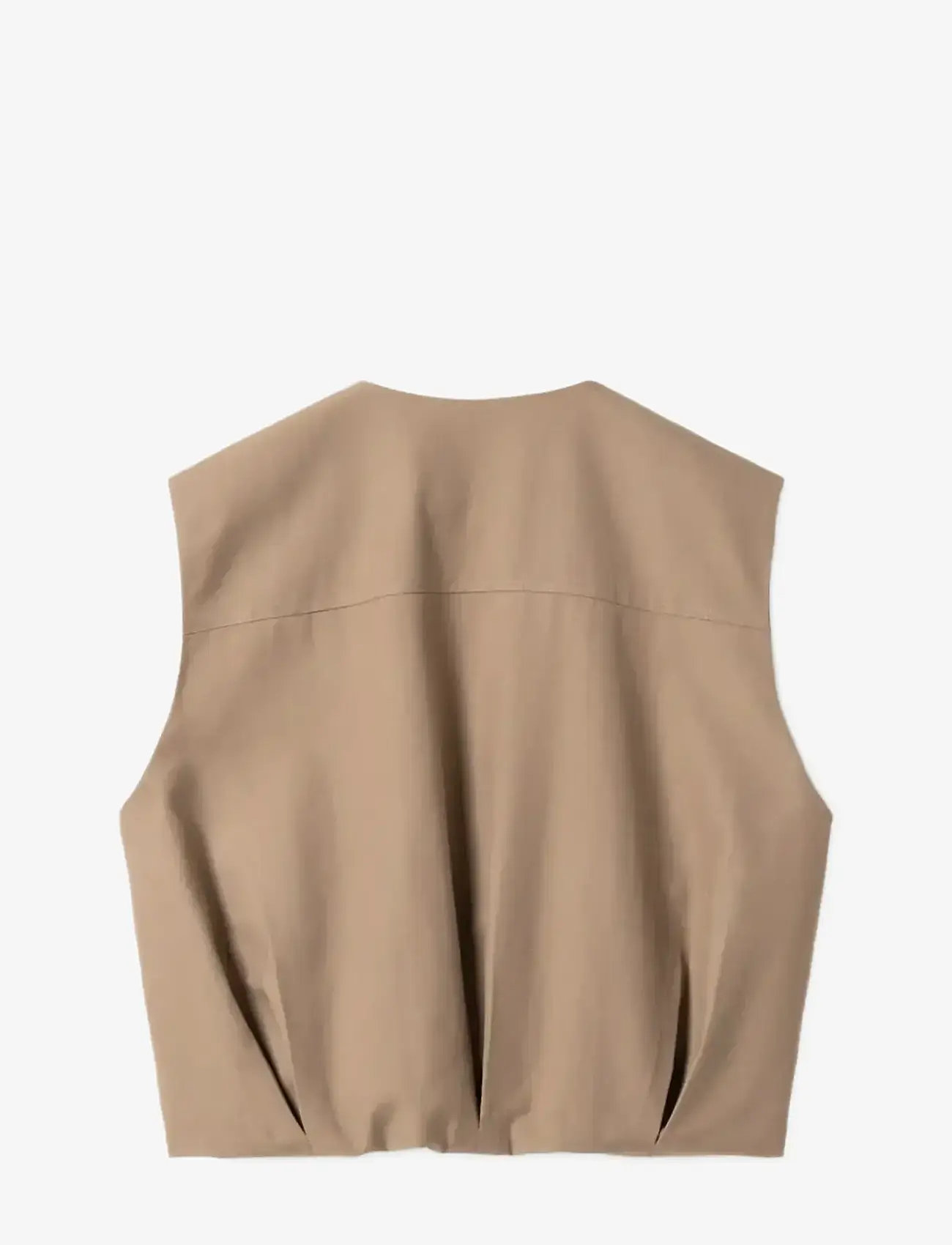 Noella - N-Melany Vest - veste - timber brown - 3