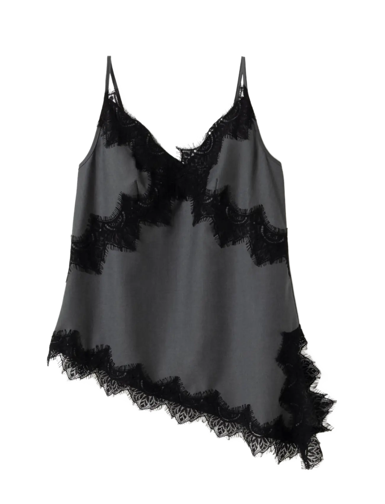 Noella N-Marwetta Blouse - Riided - CHARCOAL MEL. / grey