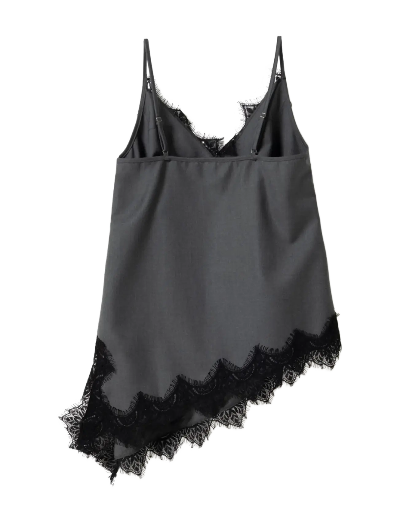 Noella - N-Marwetta Blouse - varrukateta pluusid - charcoal mel. - 2