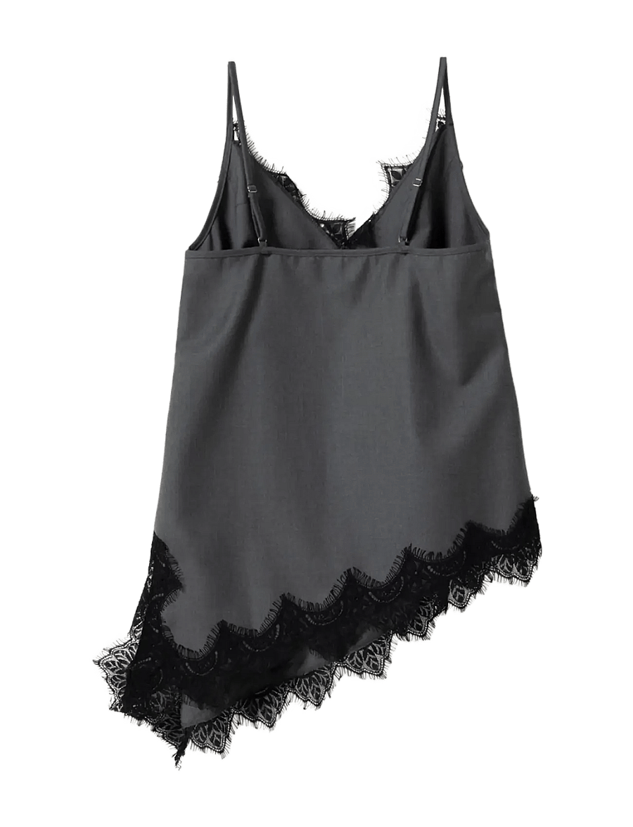 Noella - N-Marwetta Blouse - Ärmlösa blusar - charcoal mel. - 2