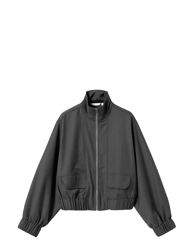 Noella - N-Marcia Jacket - forårsjakker - charcoal mel. - 0