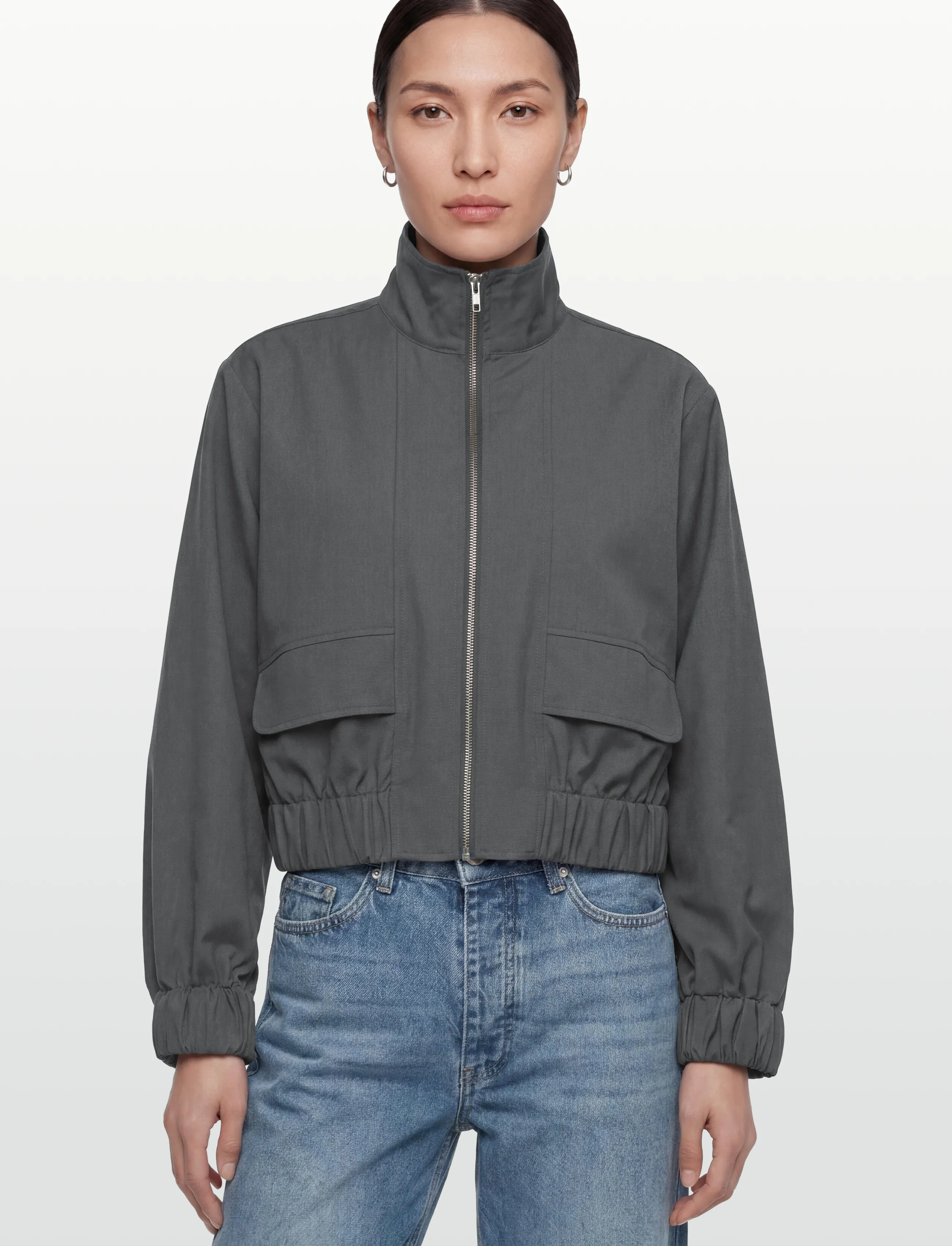 Noella - N-Marcia Jacket - charcoal mel. - 3