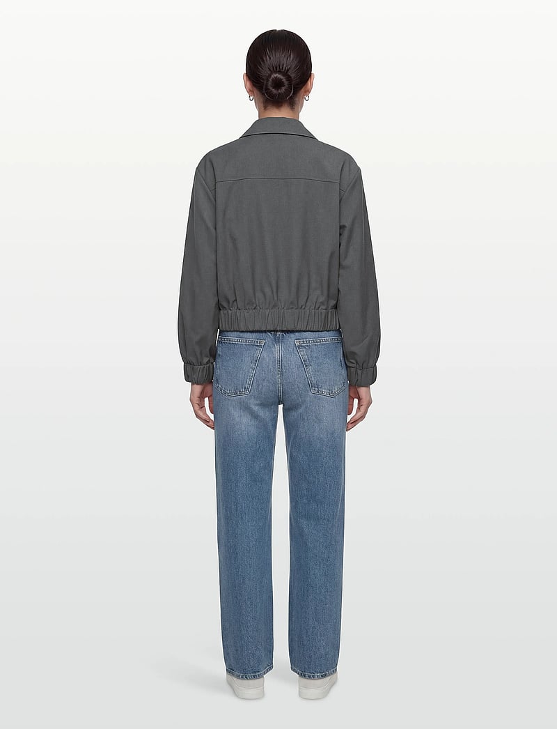 Noella - N-Marcia Jacket - frühlingsjacken - charcoal mel. - 4