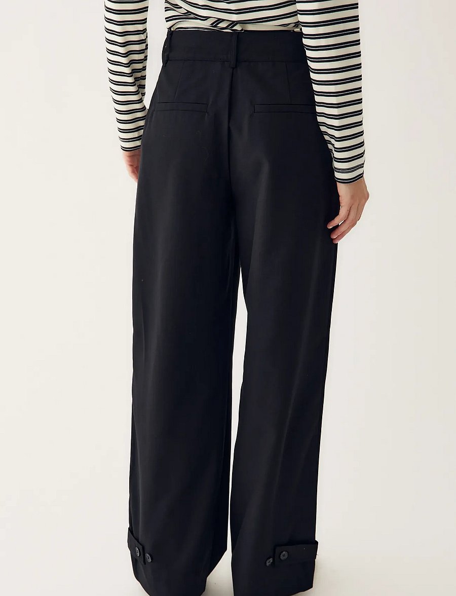 Noella - Joann Pants - anzugshosen - black - 3
