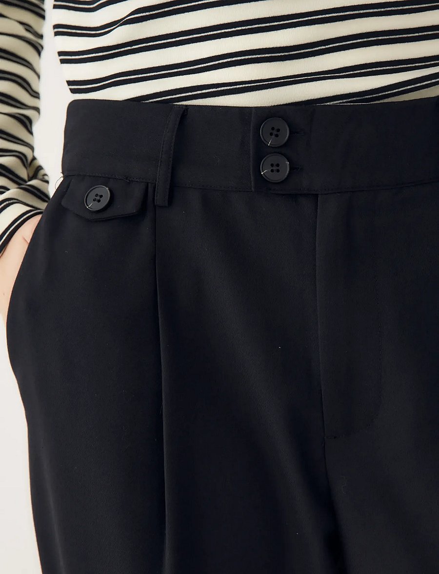 Noella - Joann Pants - anzugshosen - black - 4