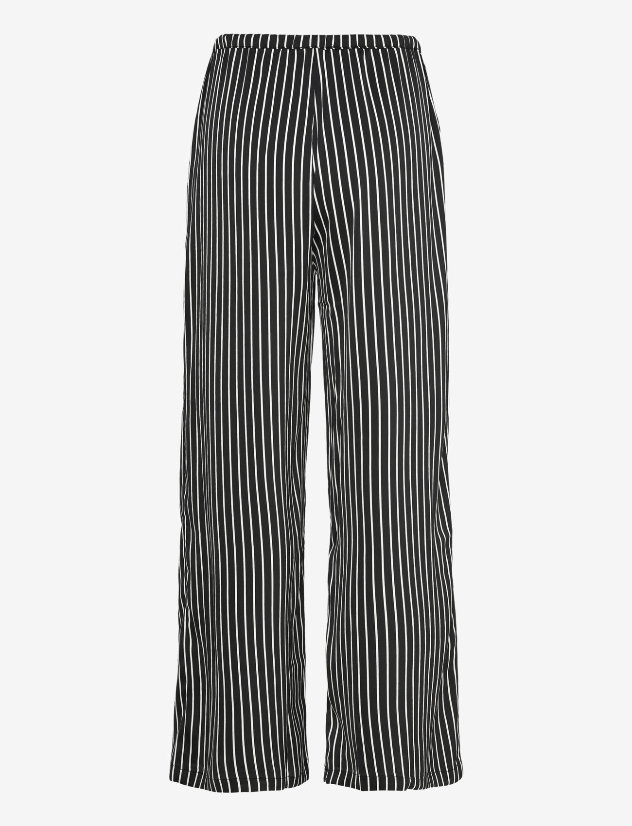 Noella - Samira Pants - laia säärega püksid - taya black stripe - 2