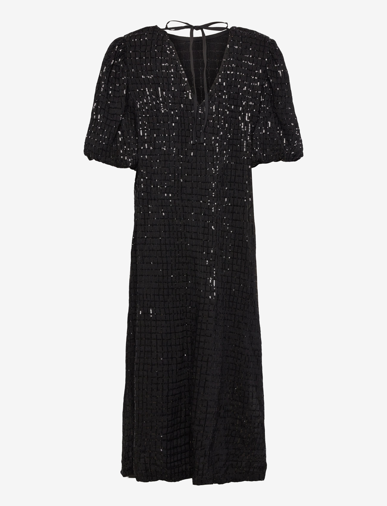 Noella - Scarlet Long Dress - sequin dresses - black - 2