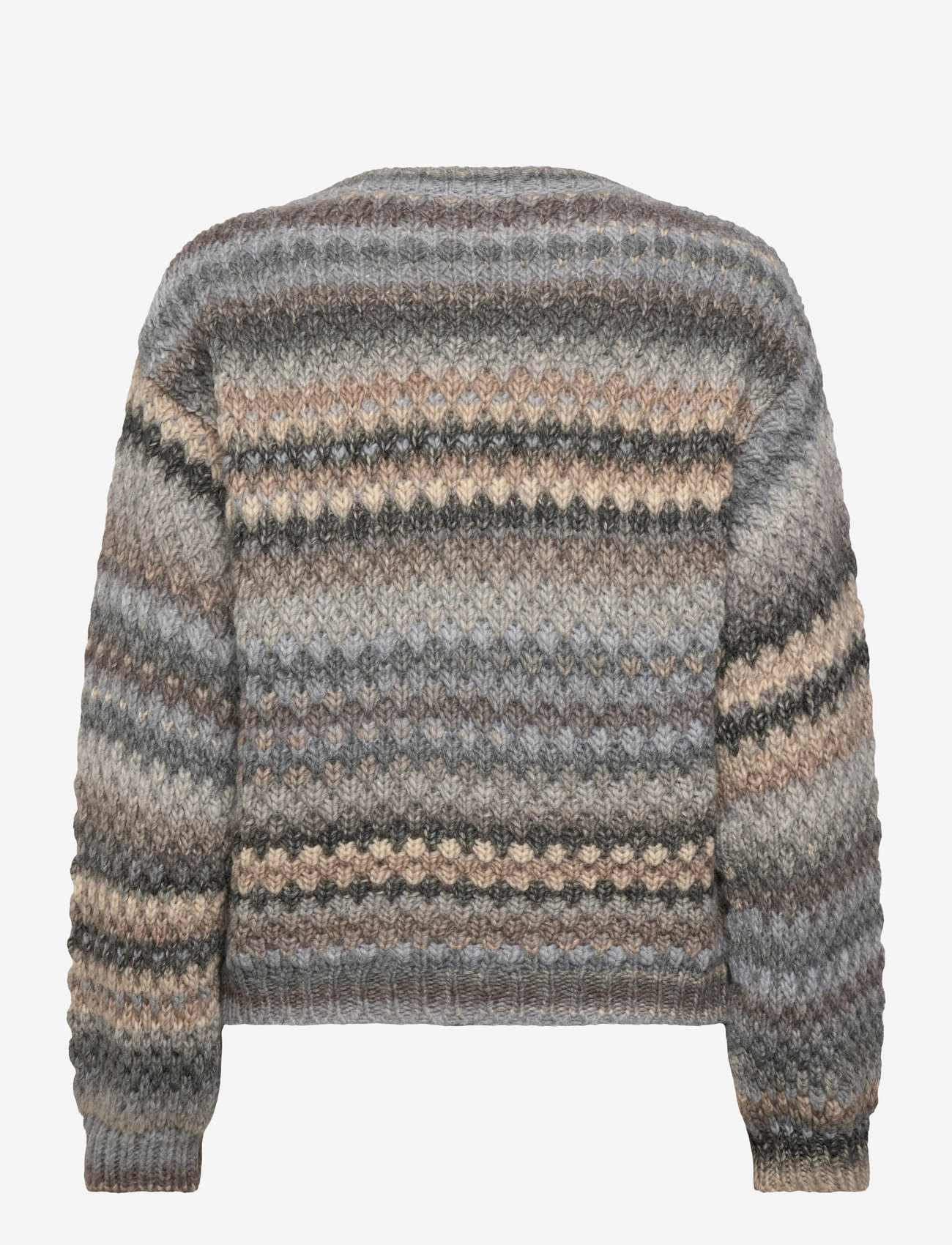 Noella - Kae Knit Cardigan - cardigans - light grey mix - 2