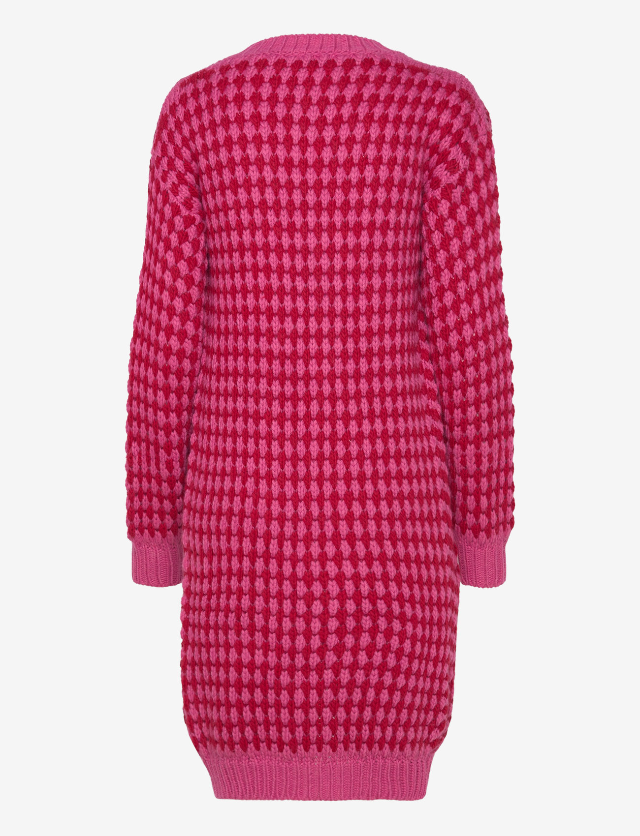 Noella - Gio Knit Cardigan - koftor - pink red mix - 2