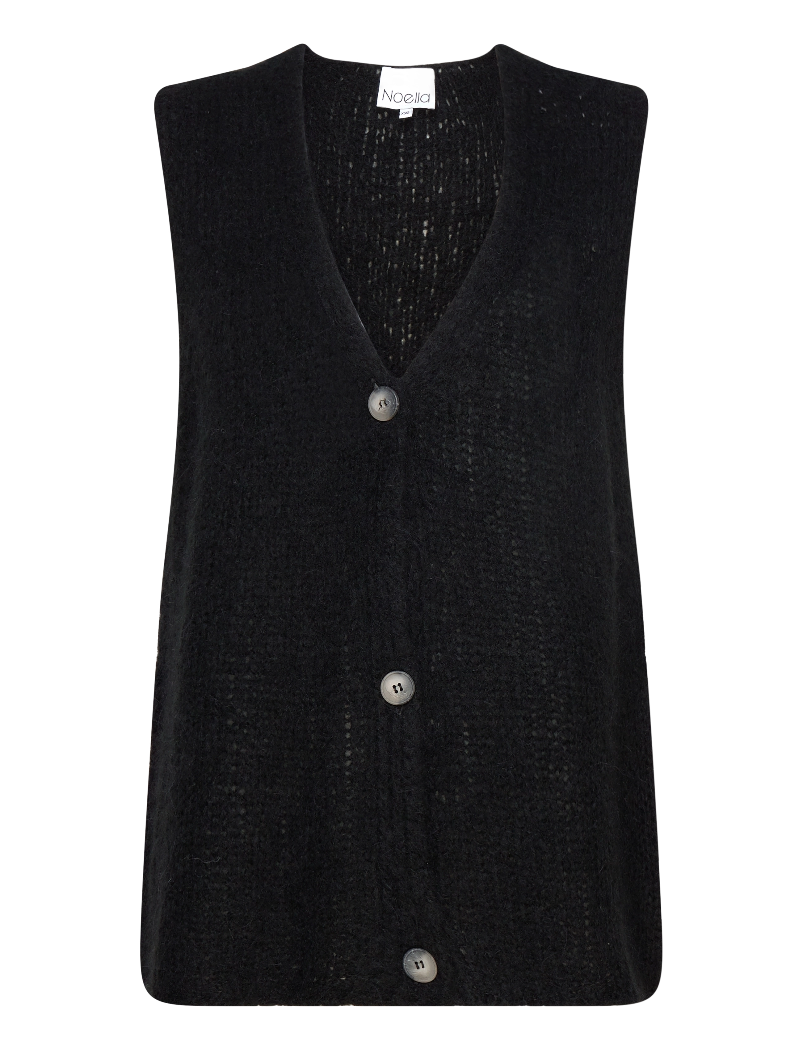 NOELLA Jacey Knit Vest Schwarz - XS/S - Damen