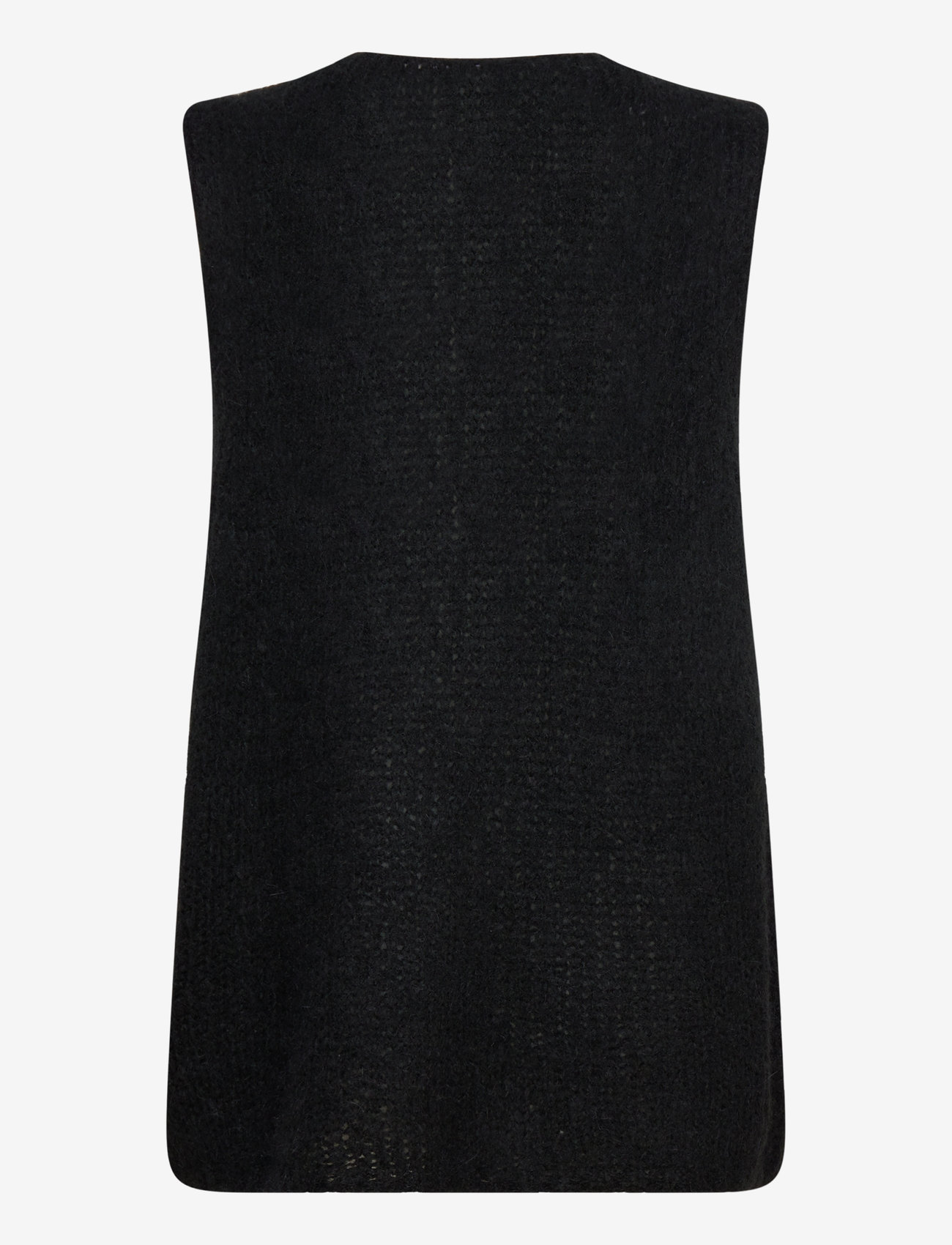Noella - Jacey Knit Vest - knitted vests - black - 1