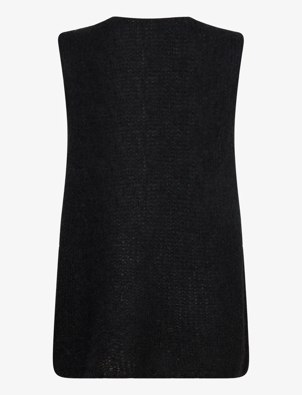 Noella - Jacey Knit Vest - strikveste - black - 1