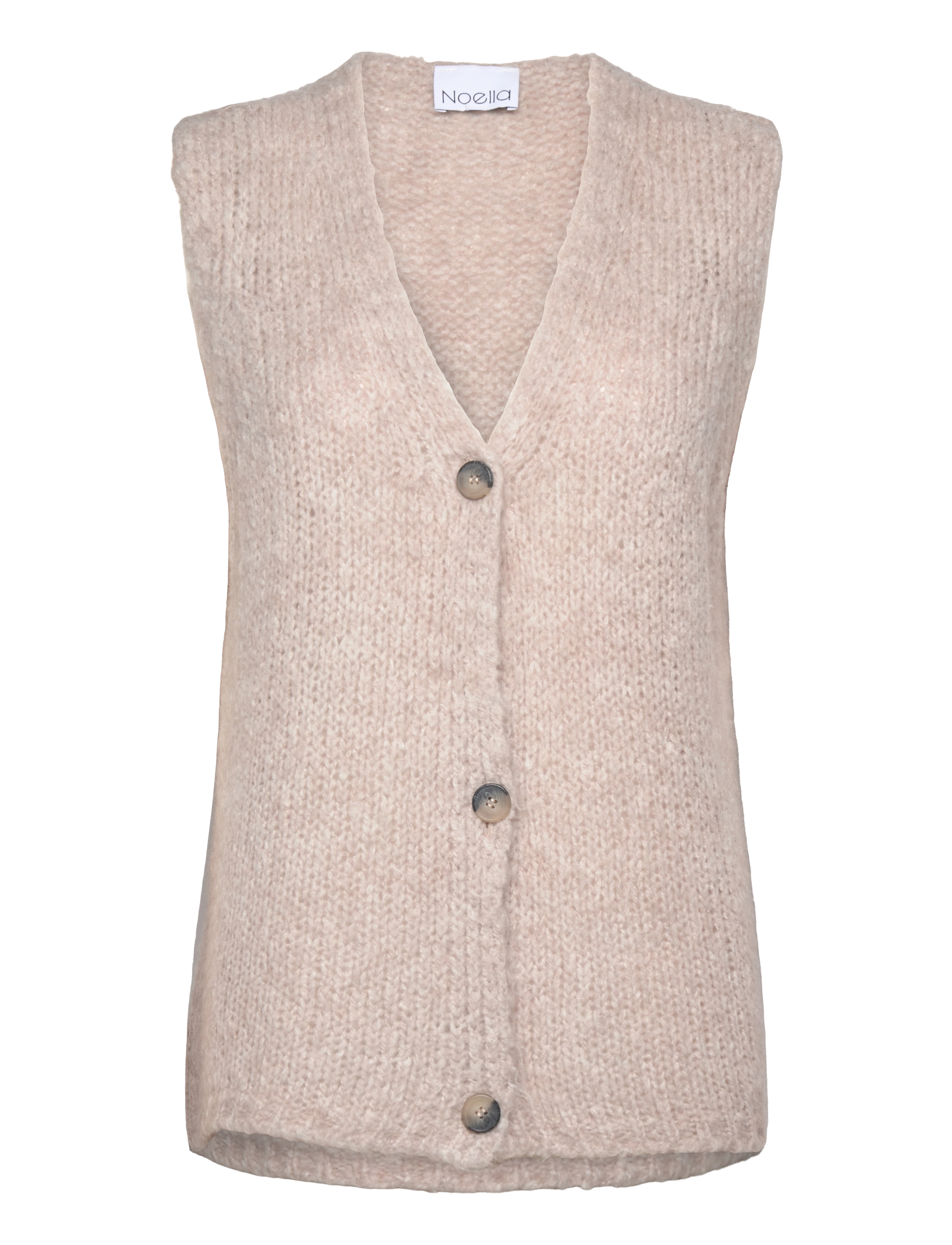 NOELLA Jacey Knit Vest Cream - XS/S - Damen