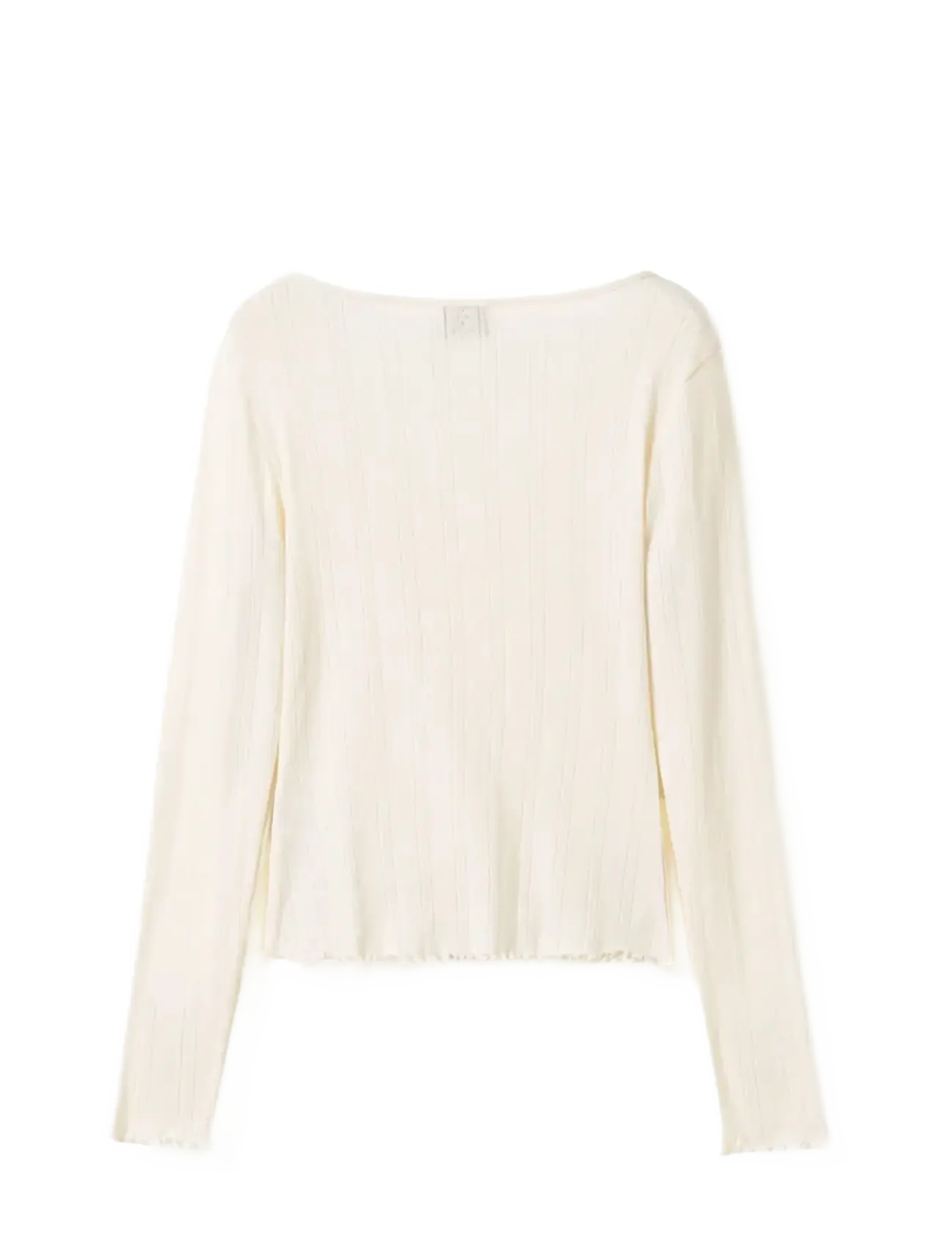 Noella - Karmia Top - langærmede toppe - ivory - 2