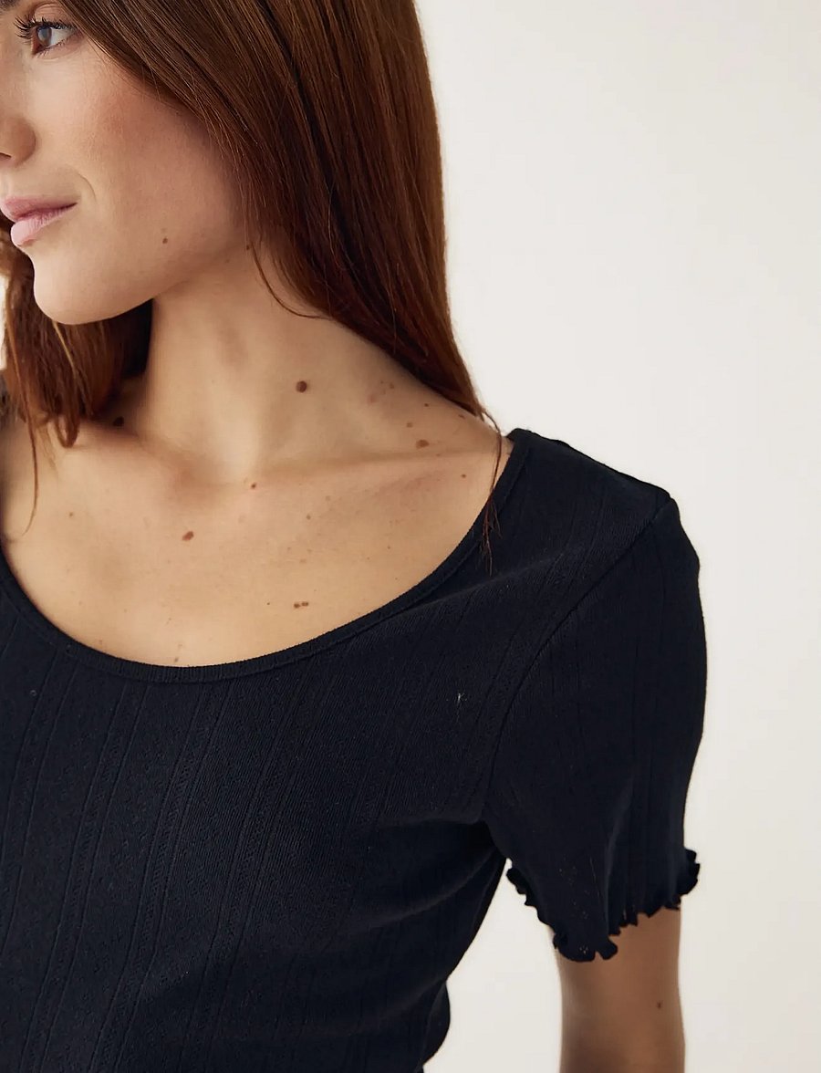 Noella - Julietta Top - t-shirts - black - 3
