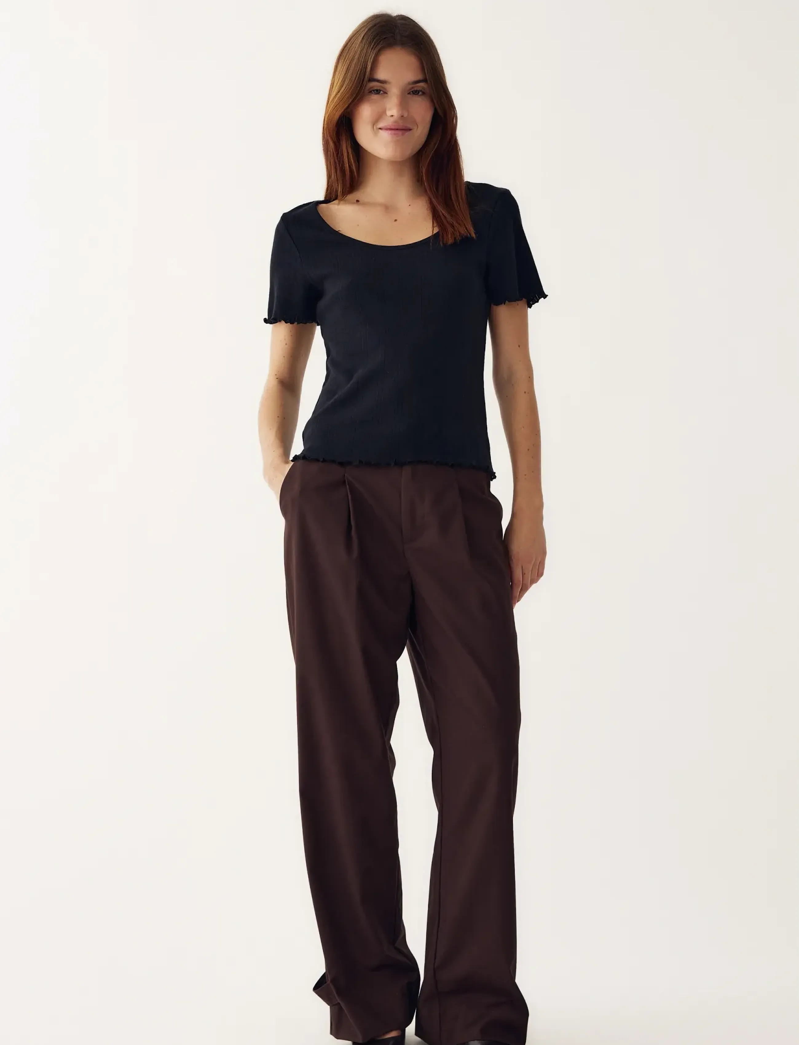 Noella - Julietta Top - t-shirts - black - 4